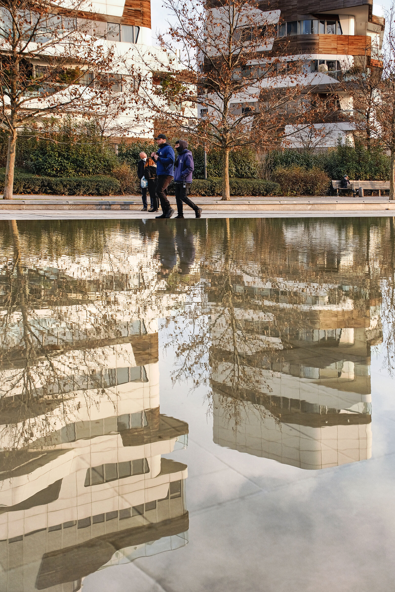 Riflesso Hadid, Milano