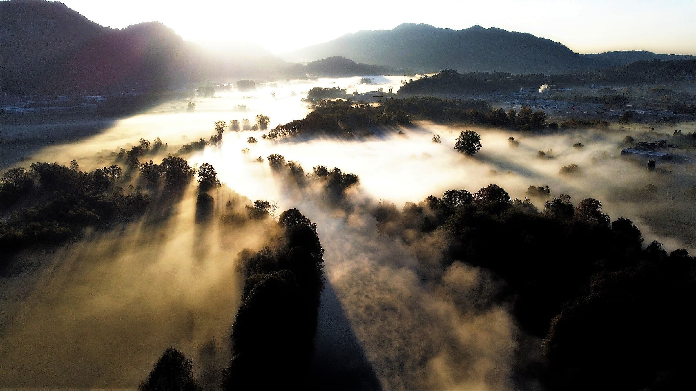 nebbia parco adda nord