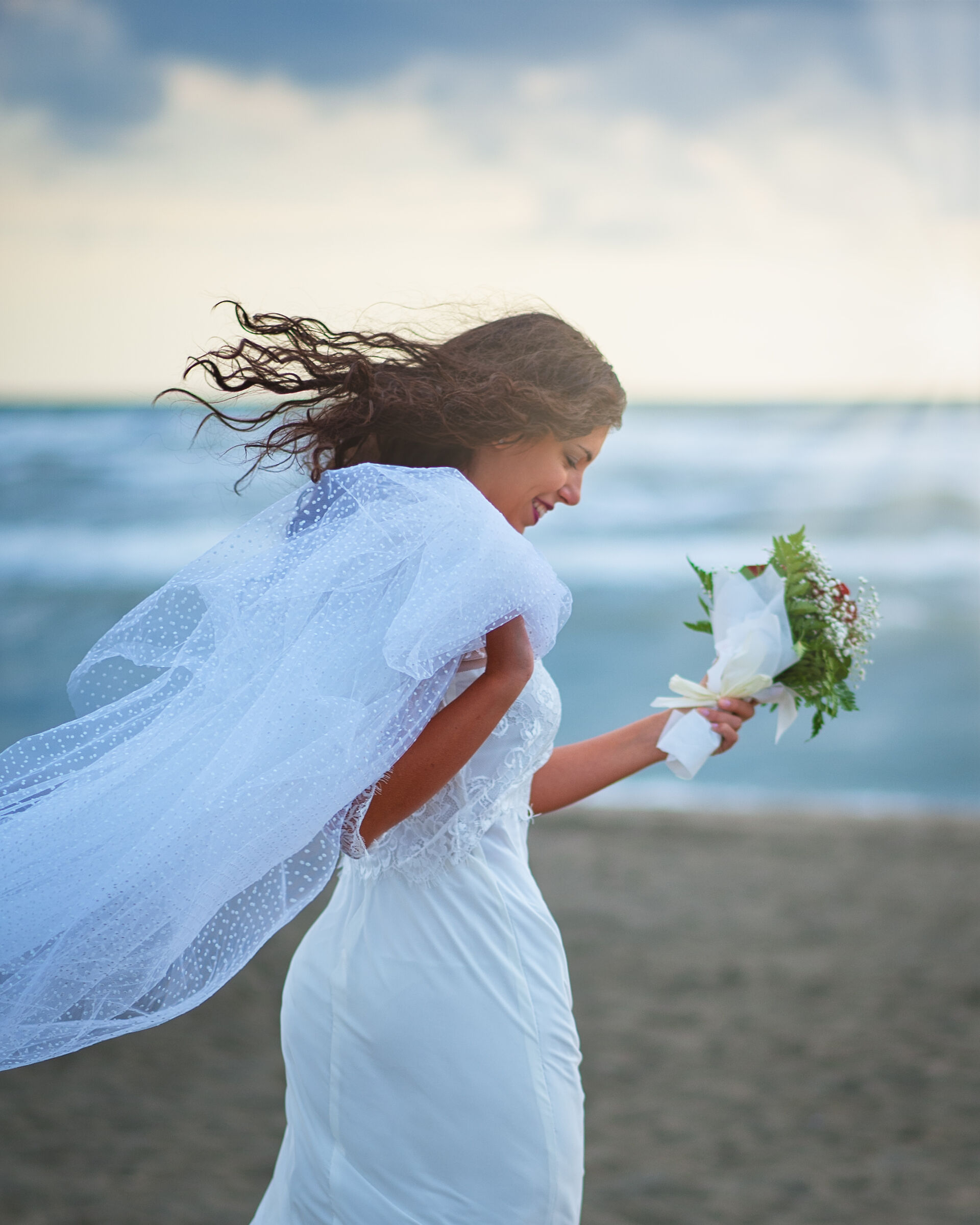 The bride and the sea