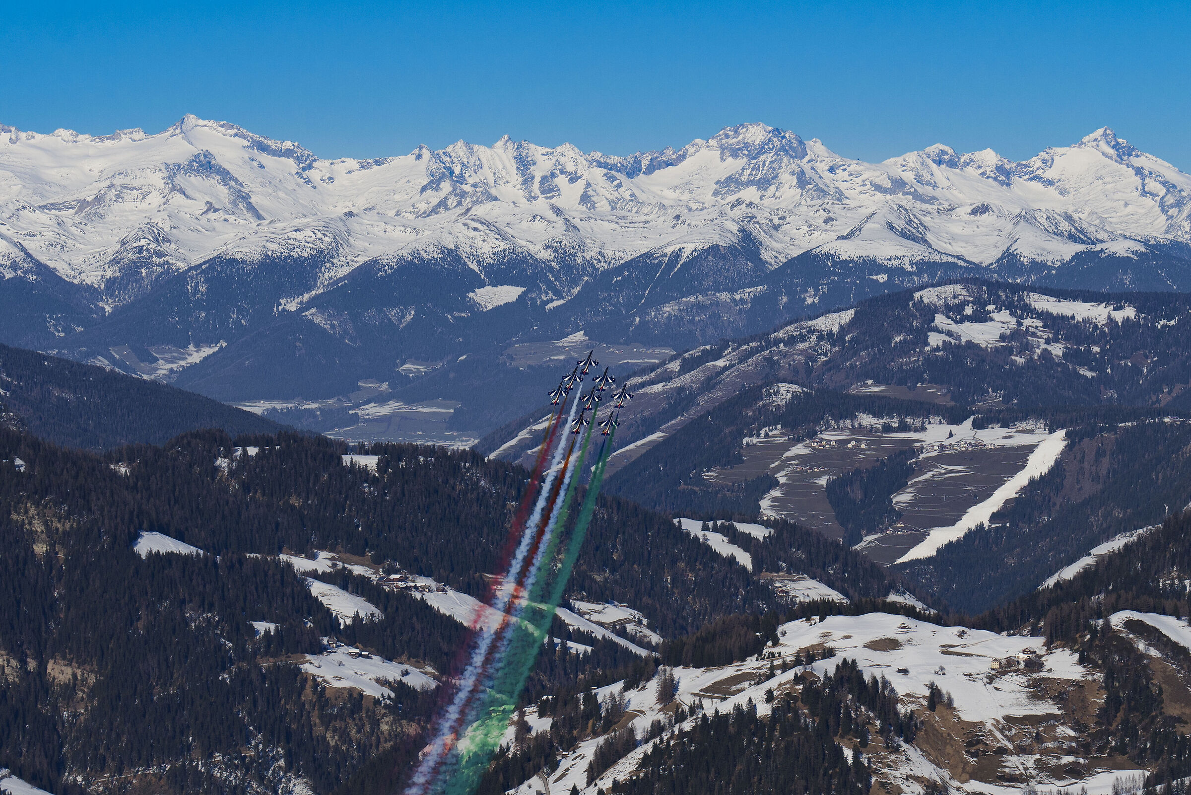 Frecce tricolori alla Gran Risa