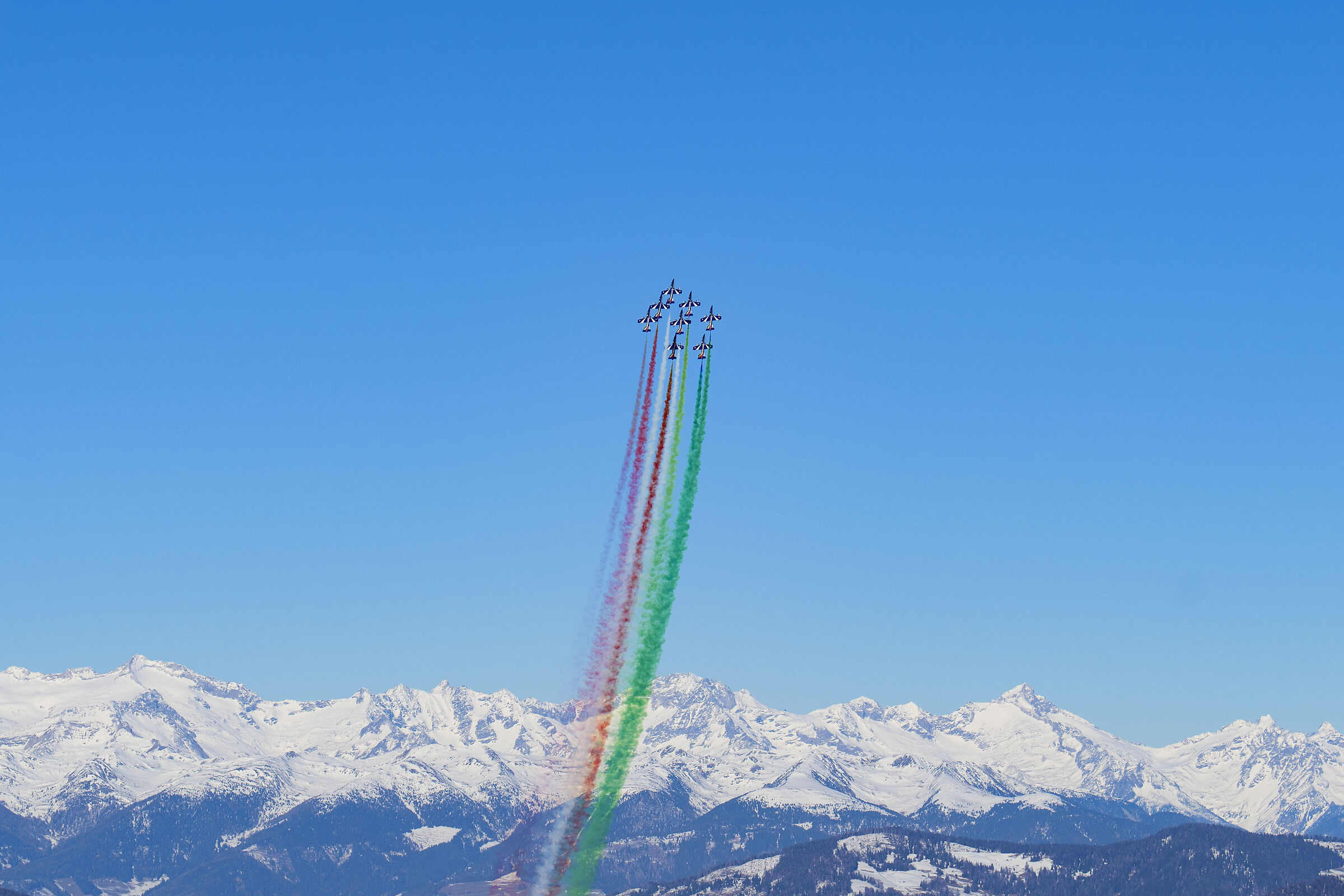 Frecce tricolori alla Gran Risa