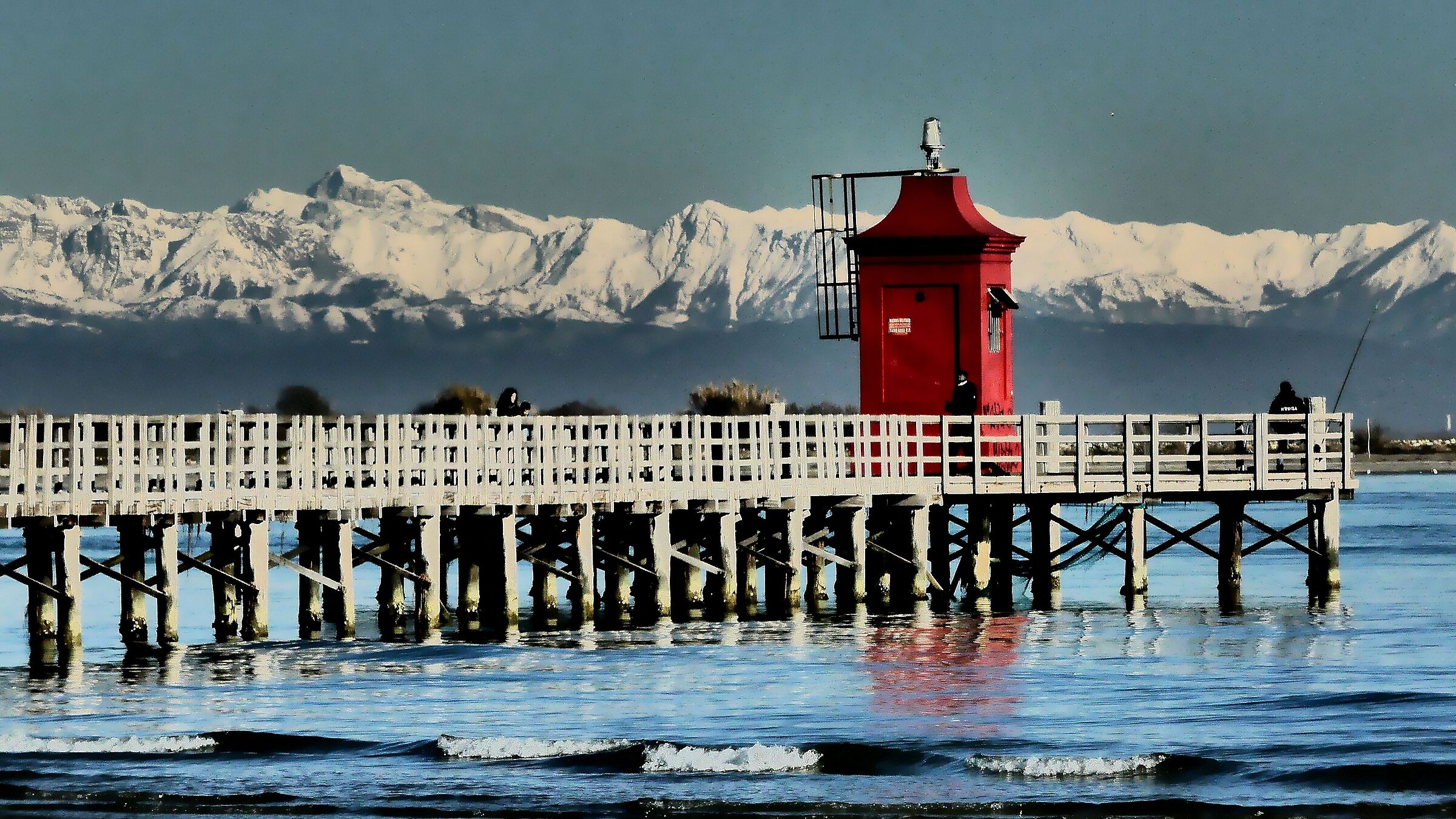 Lignano and the Alps