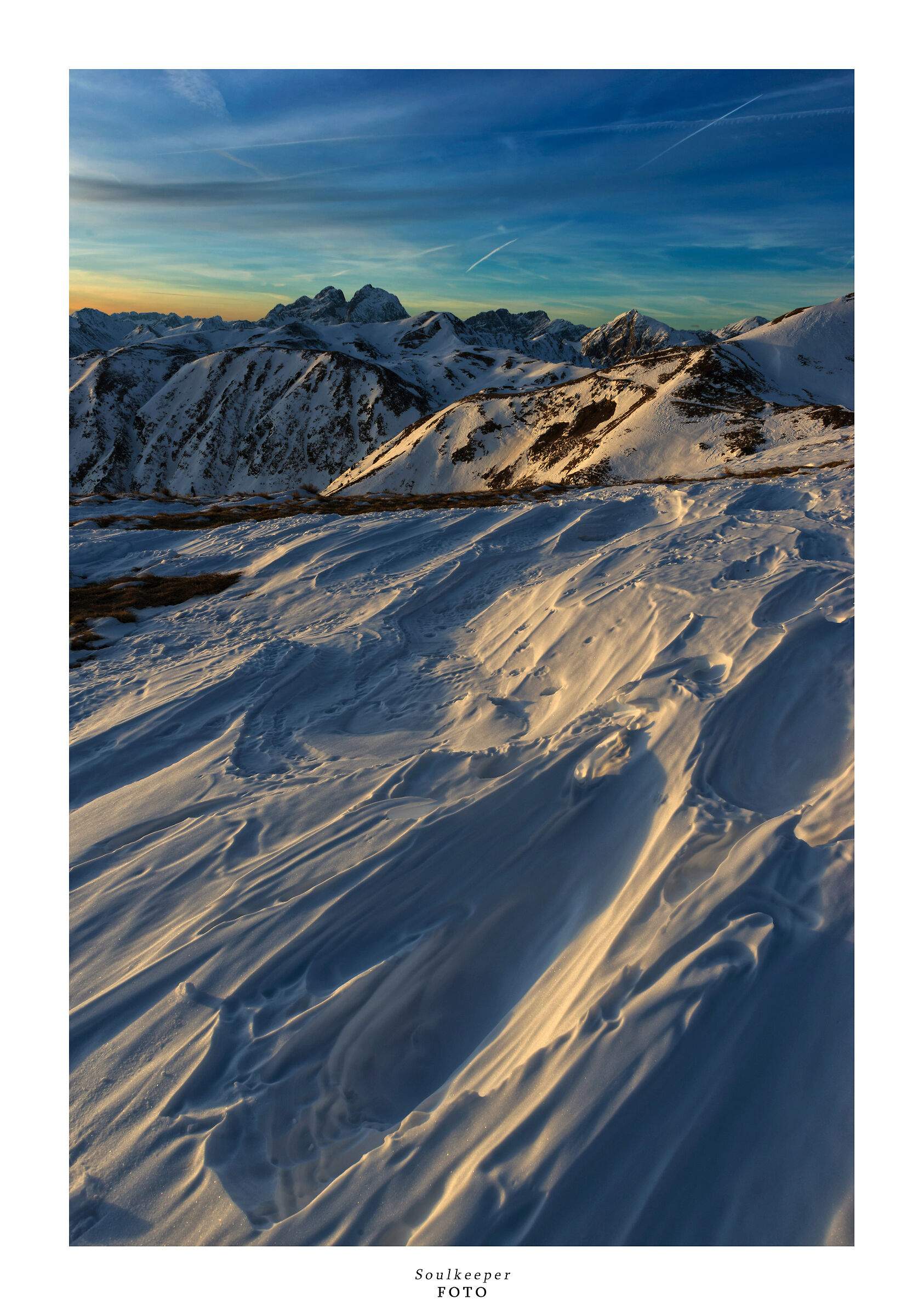 A look towards the Dolomites from the Carnic Alps.