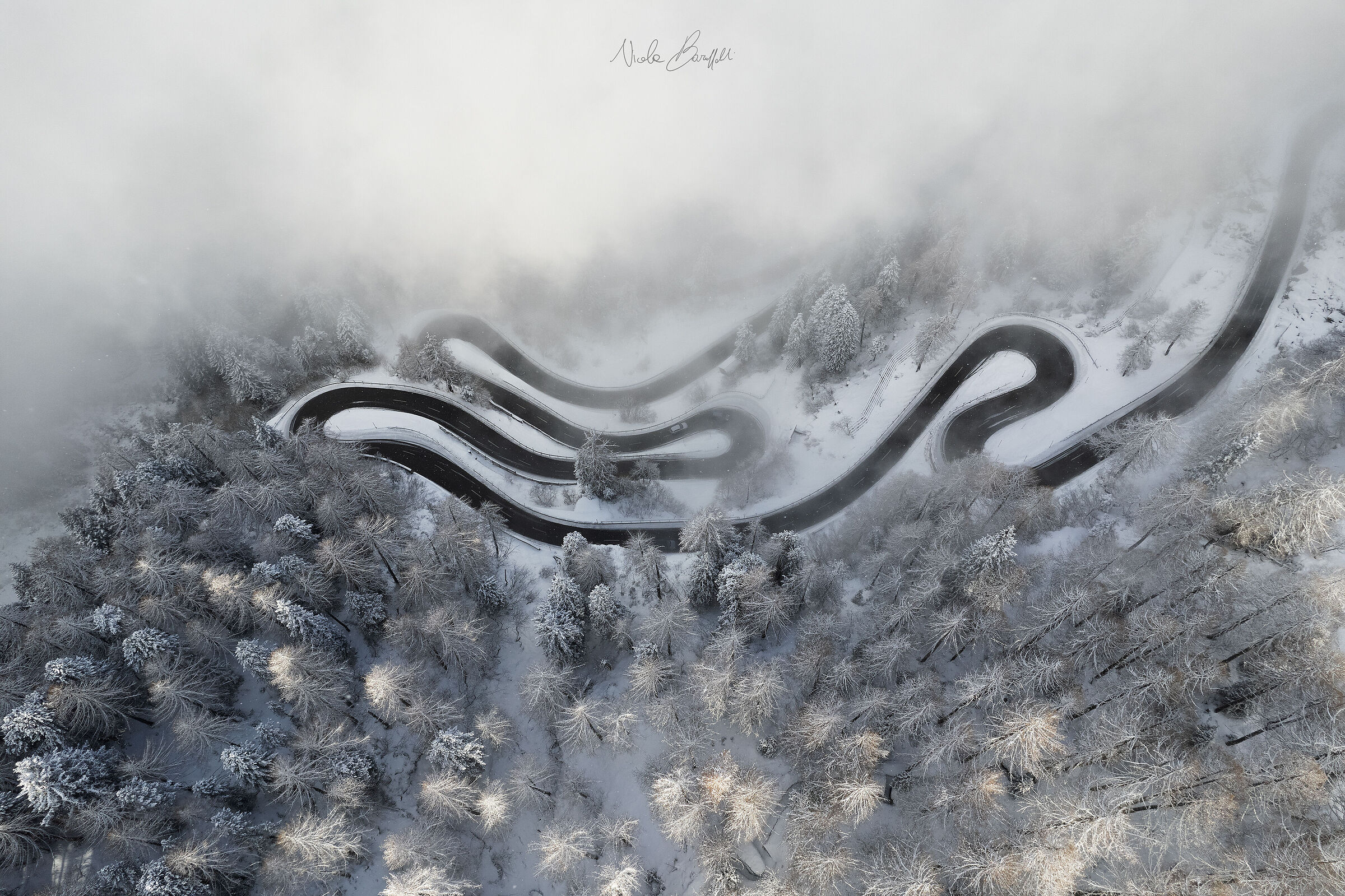 Uno scorcio sui tornanti