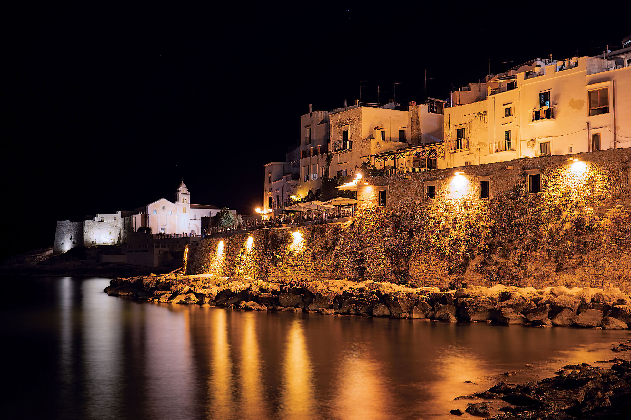 Luci sulle mura - Vieste (fg)