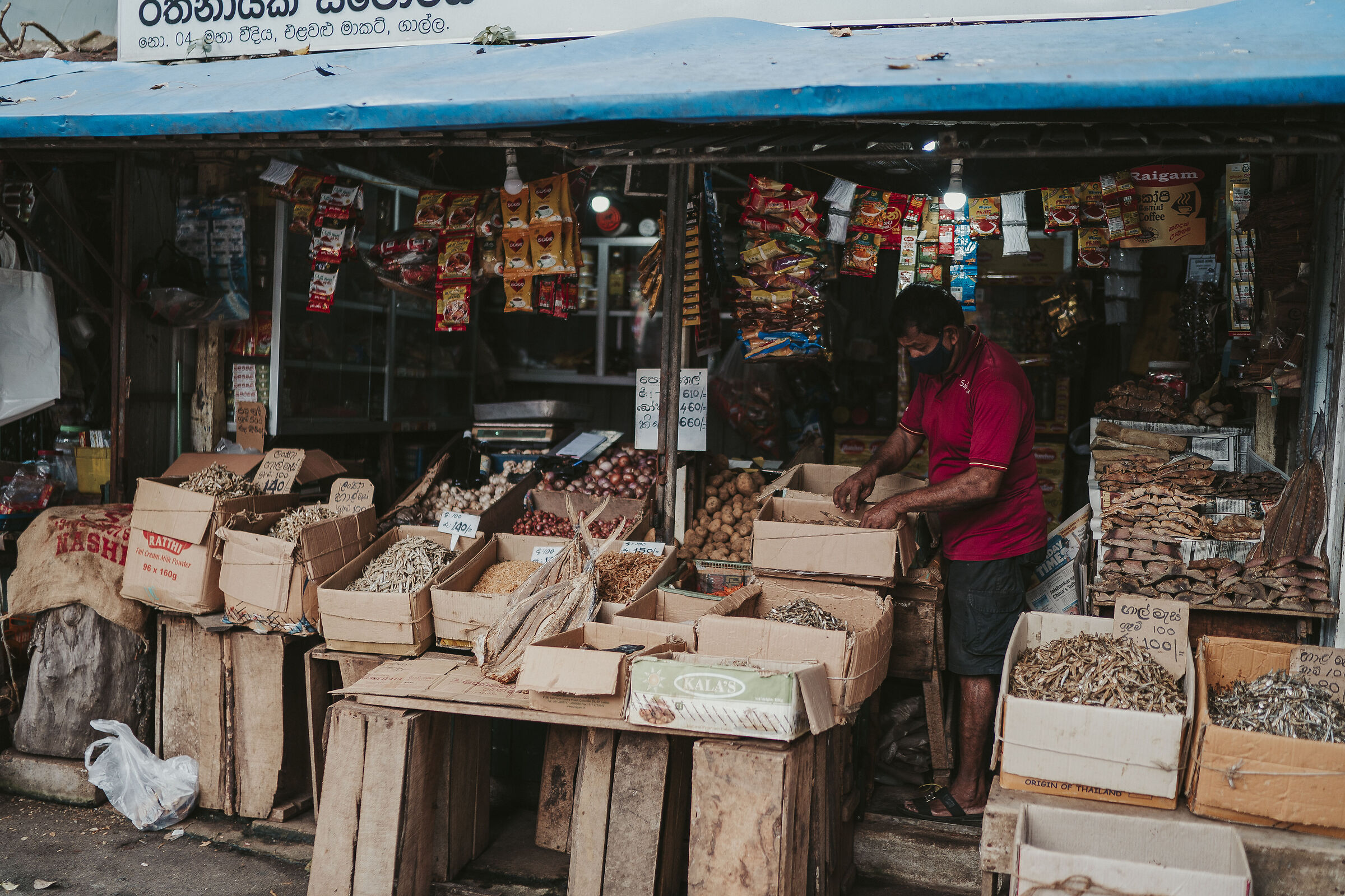 Spice sellers