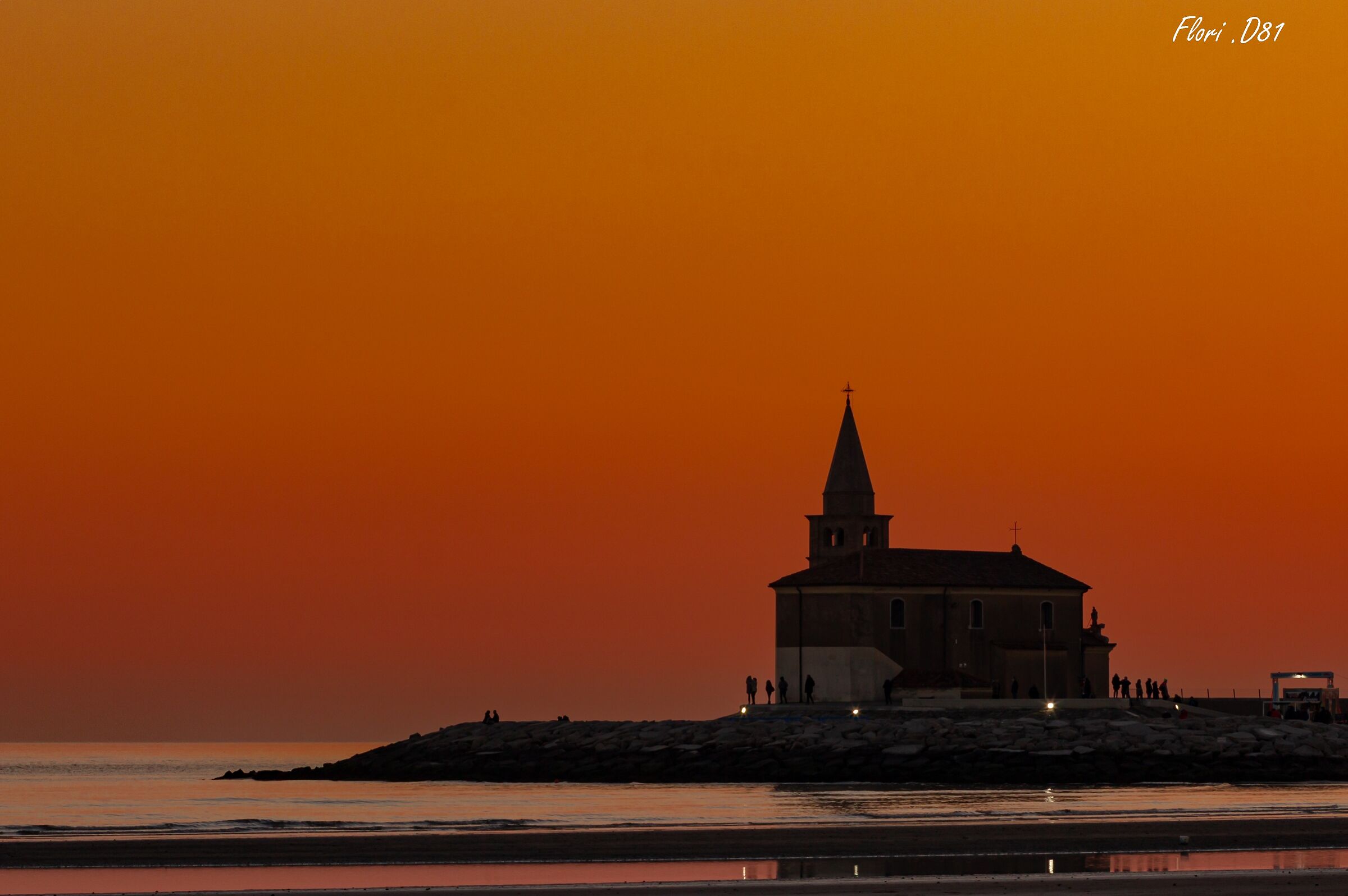 Sunset in Caorle