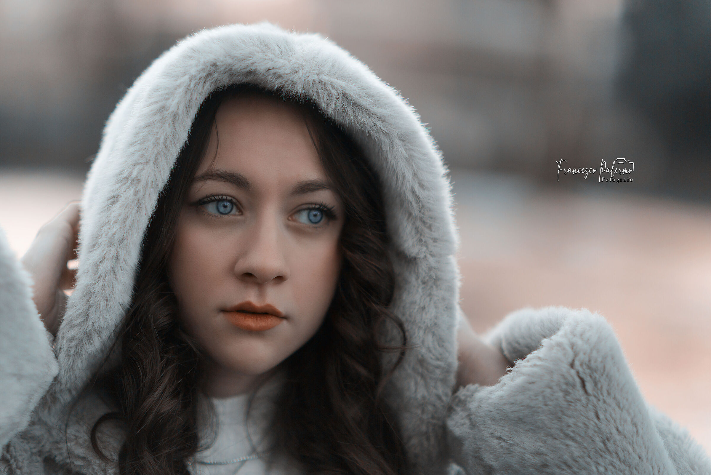 Scrutinizing the blue eyes