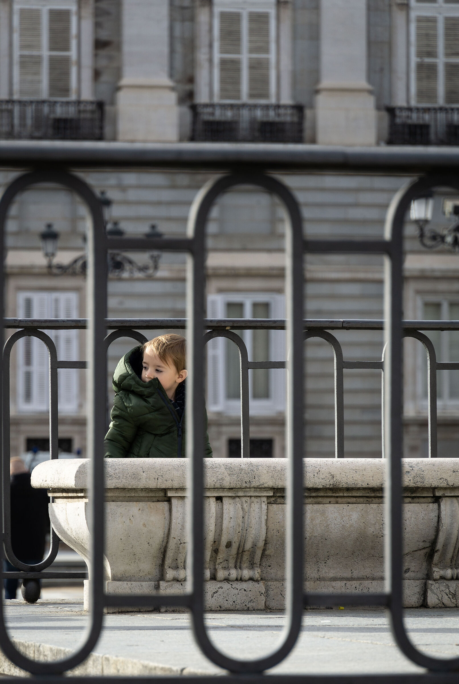 Little tourist in Madrid