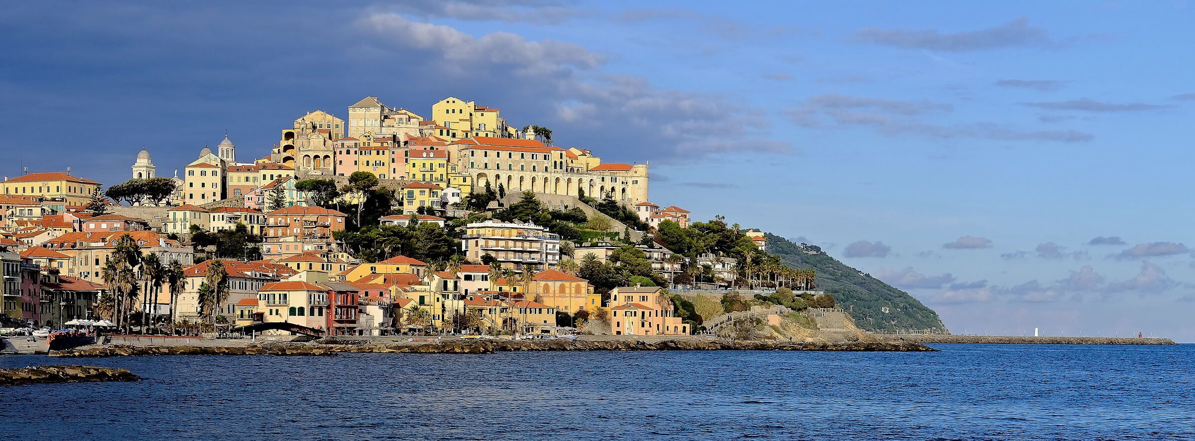 view from the sea