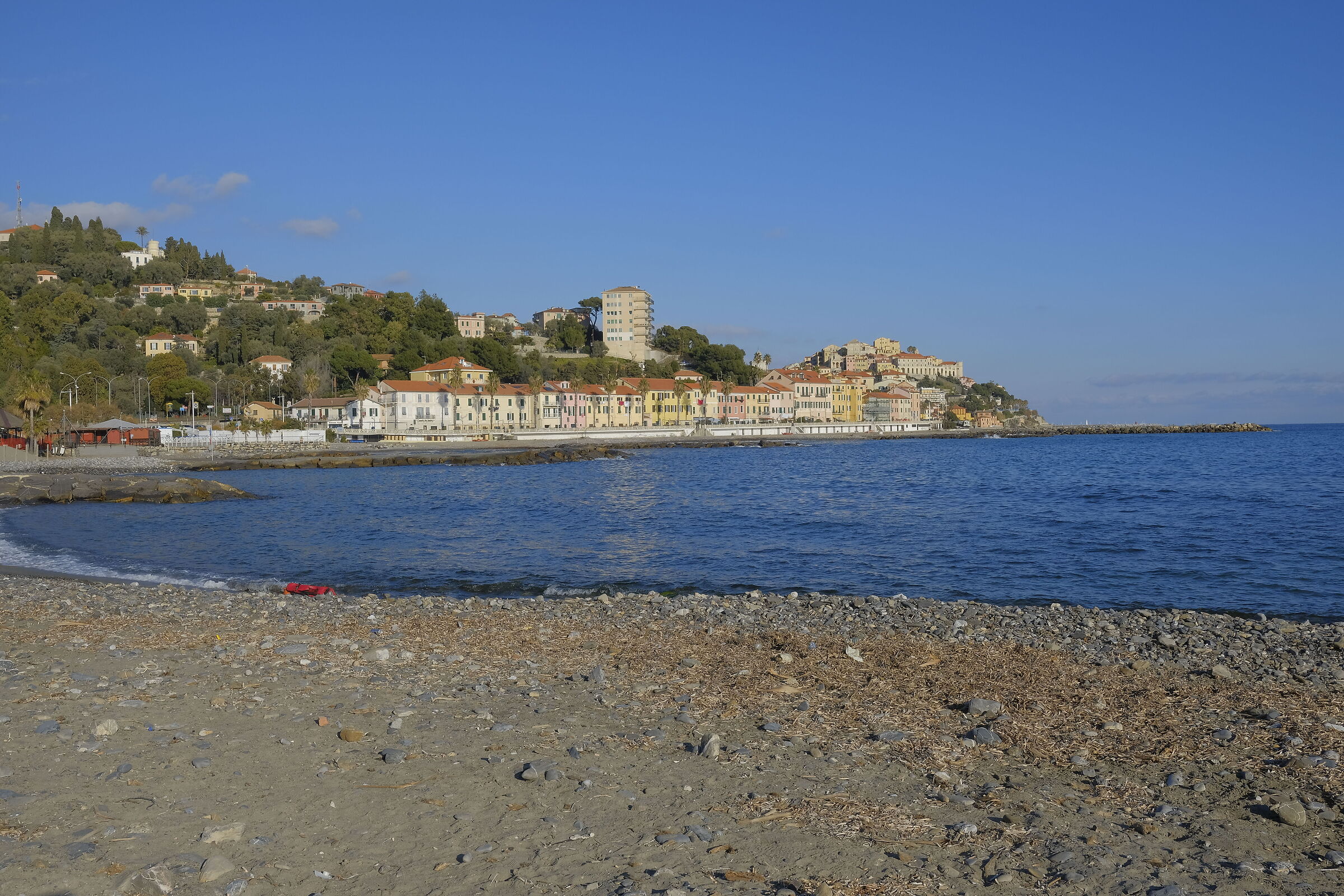 the sea in winter