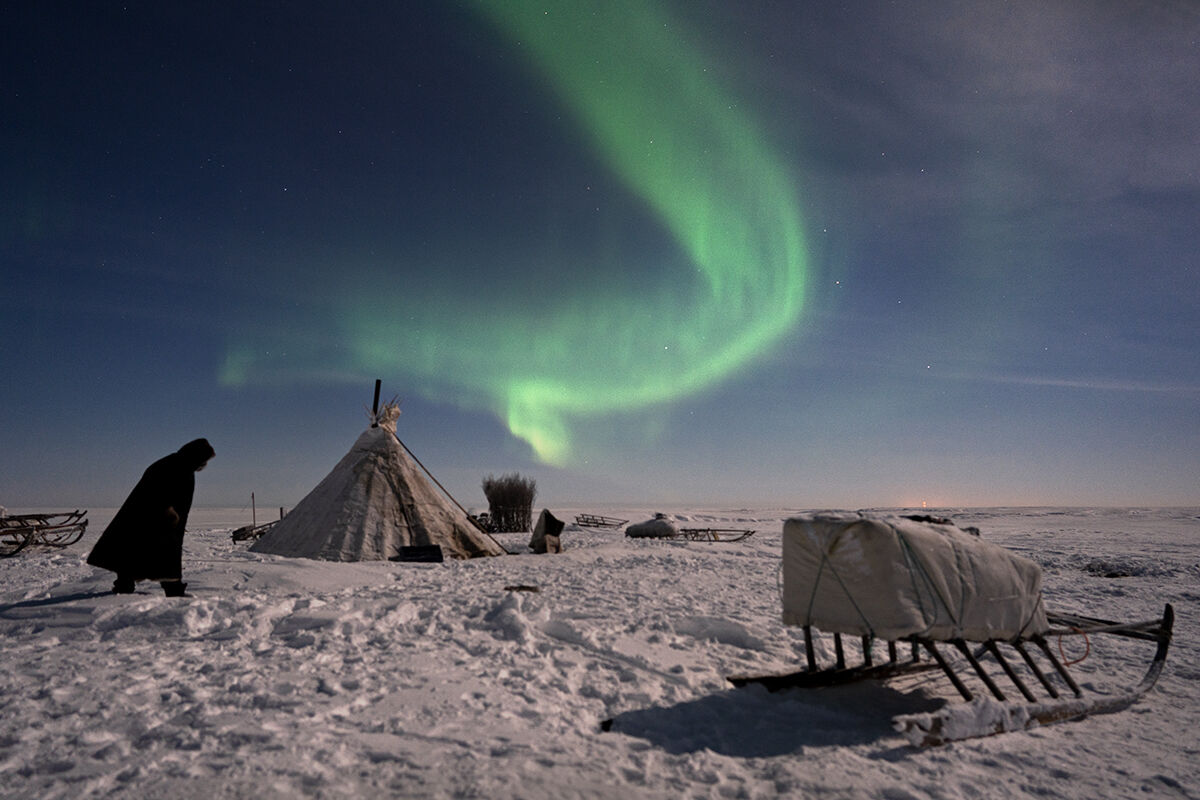 Northern Lights in the Arctic Circle