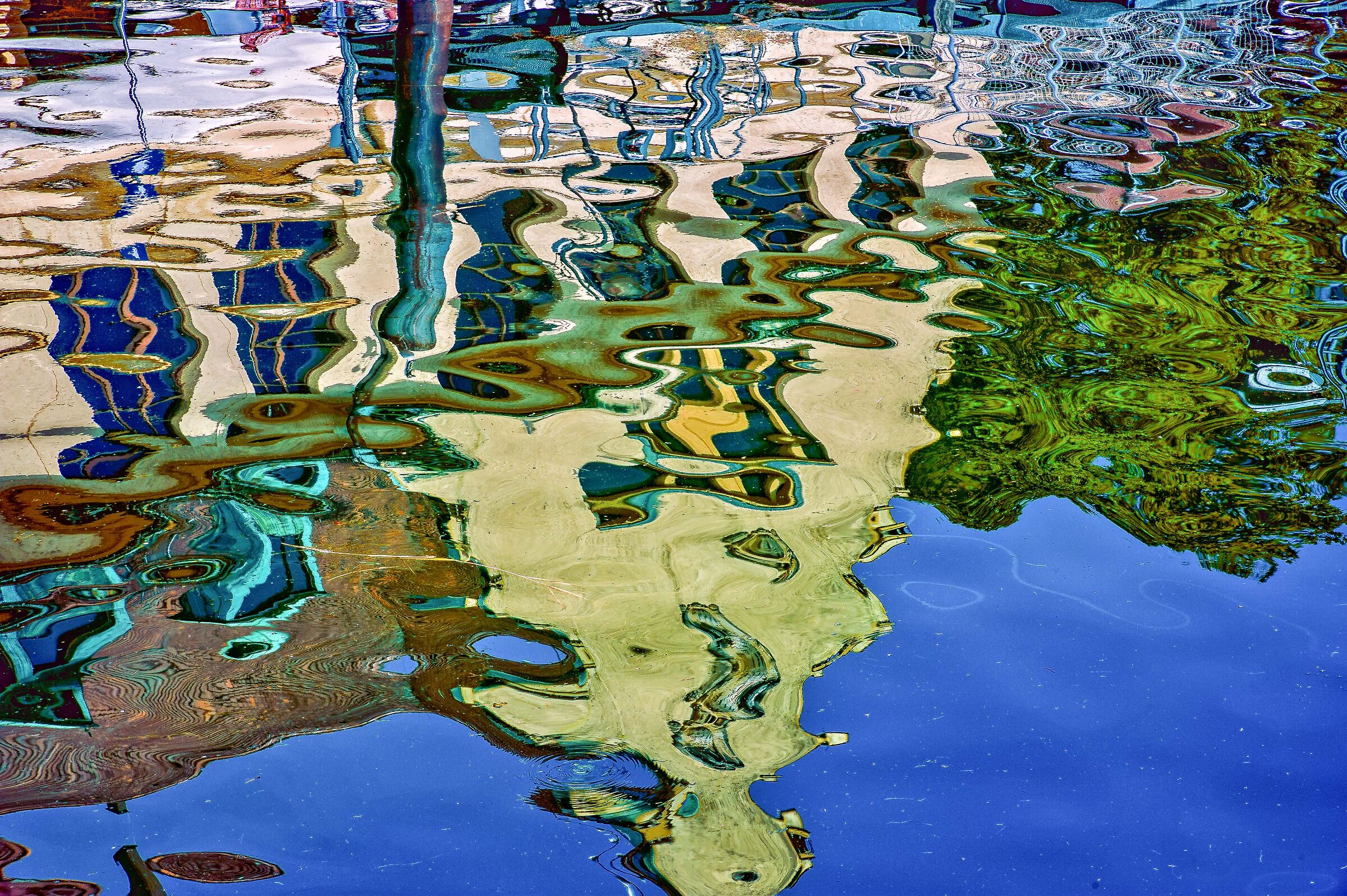 lindau reflections on the lake