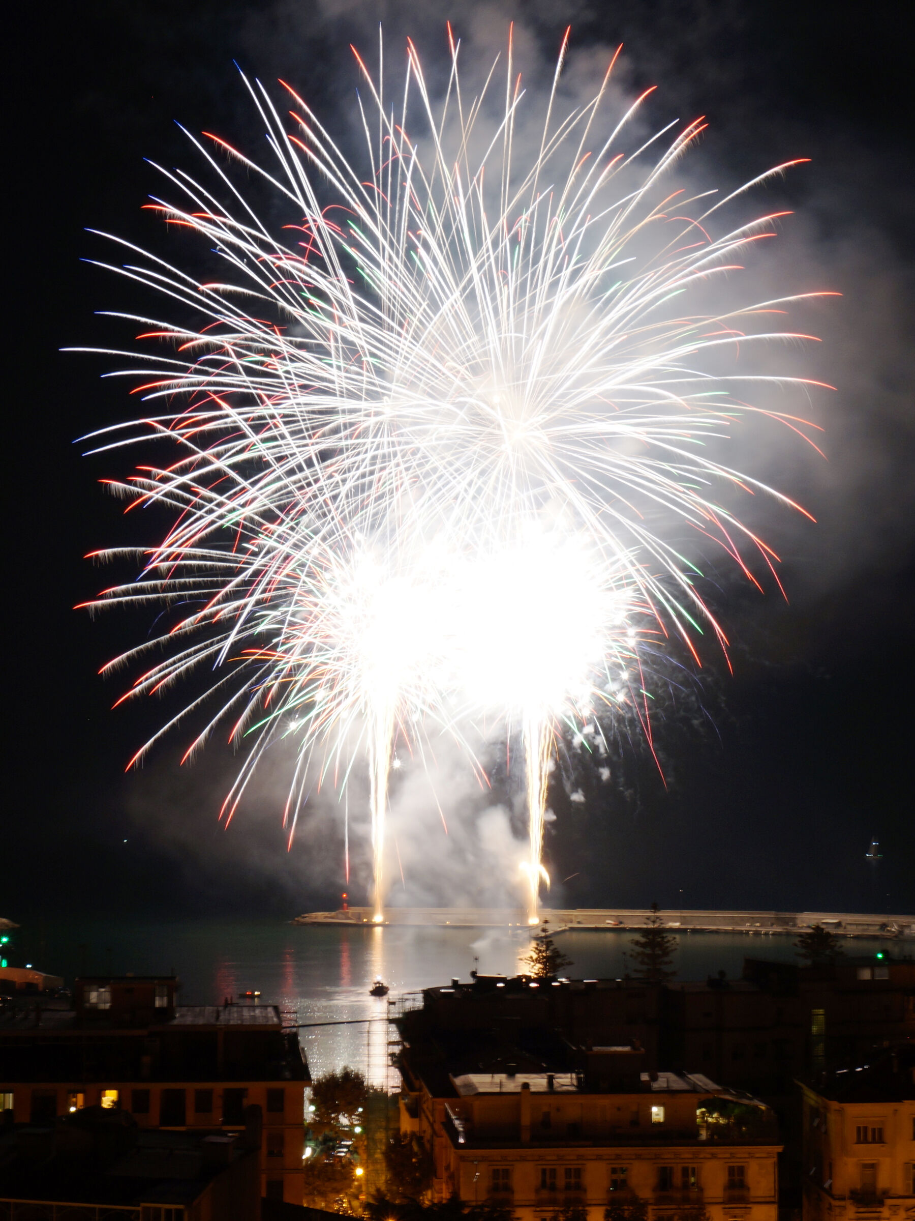 Fireworks in Sanremo