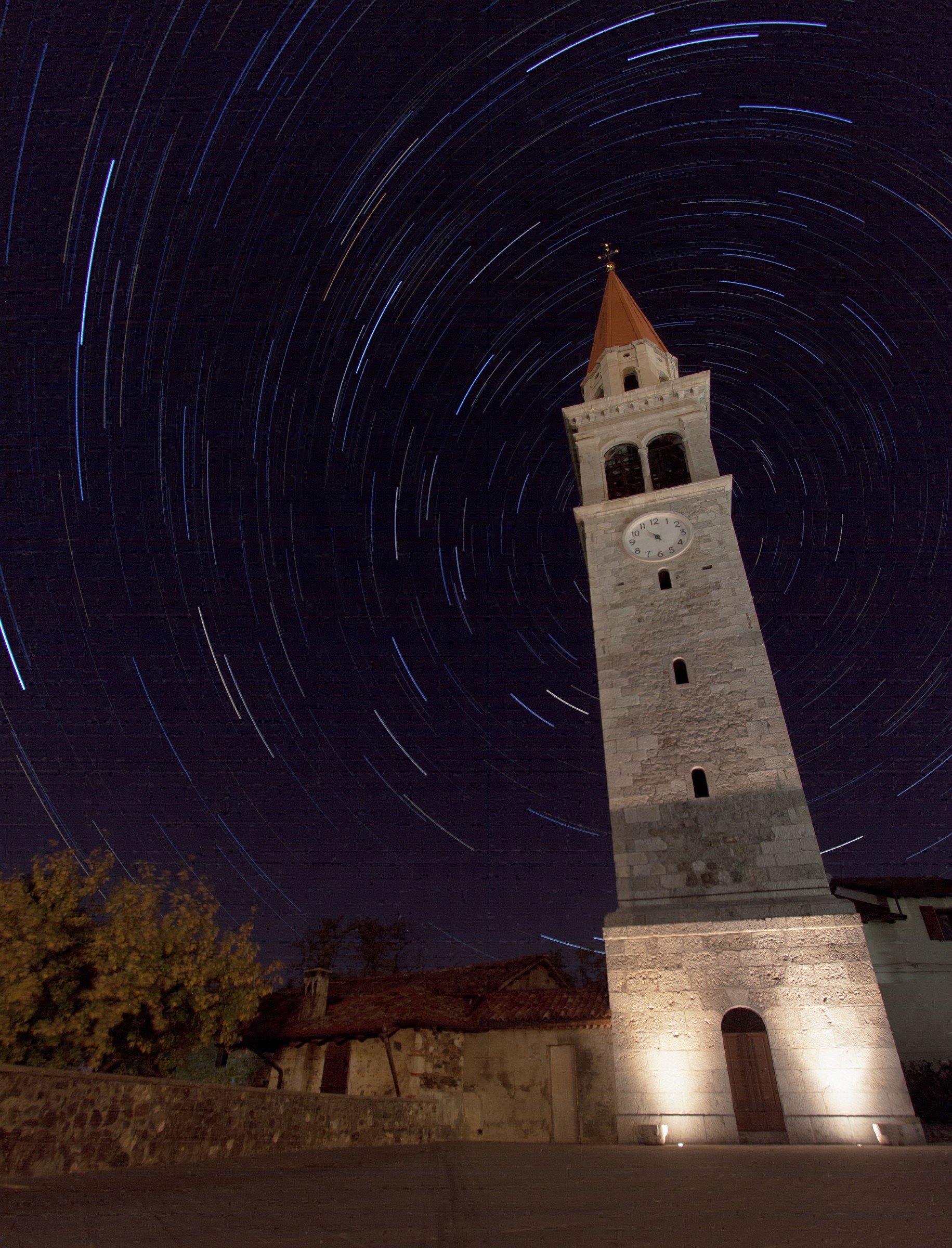 Startrail circular