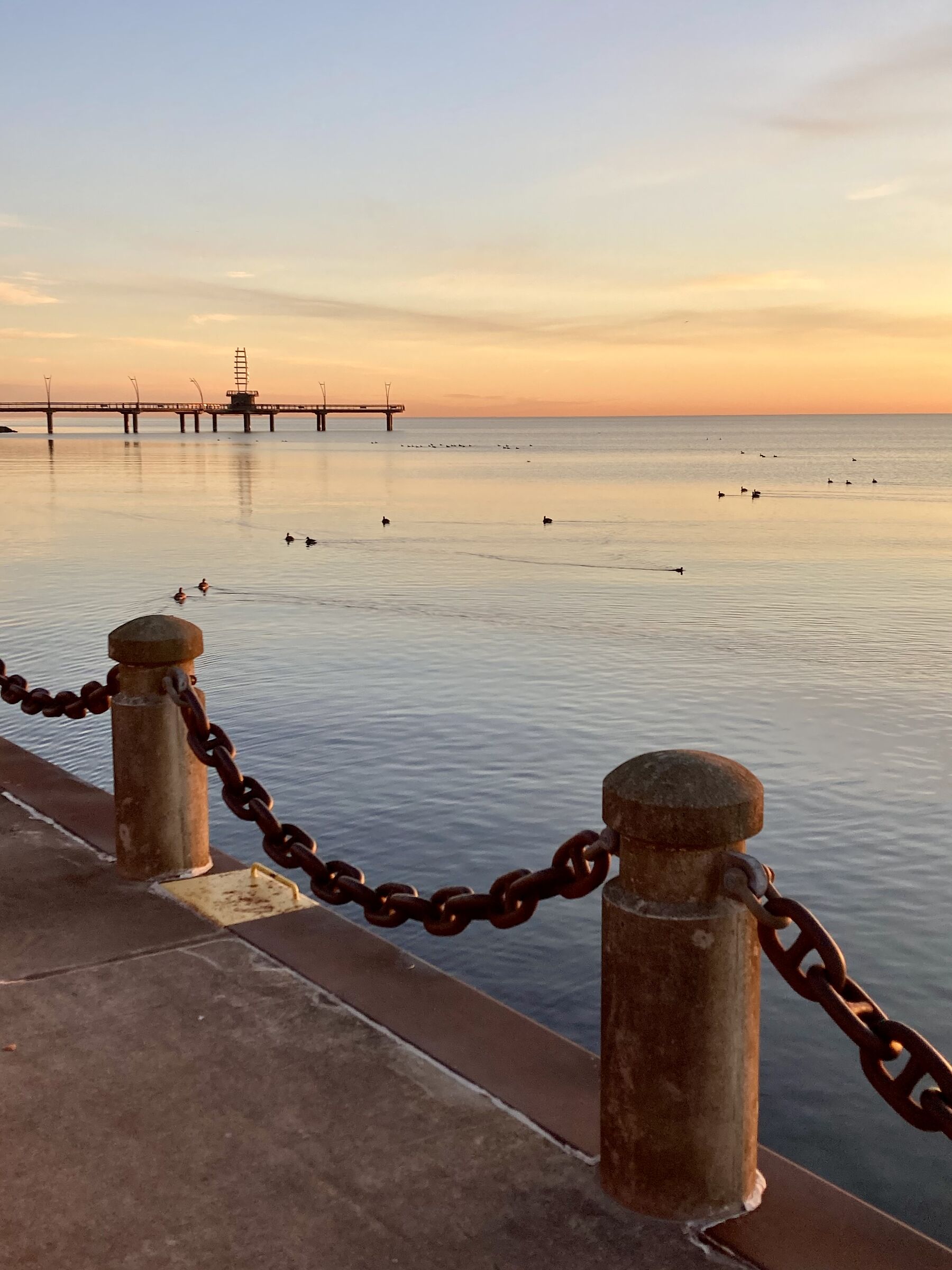 Alba sul lato di Burlington
