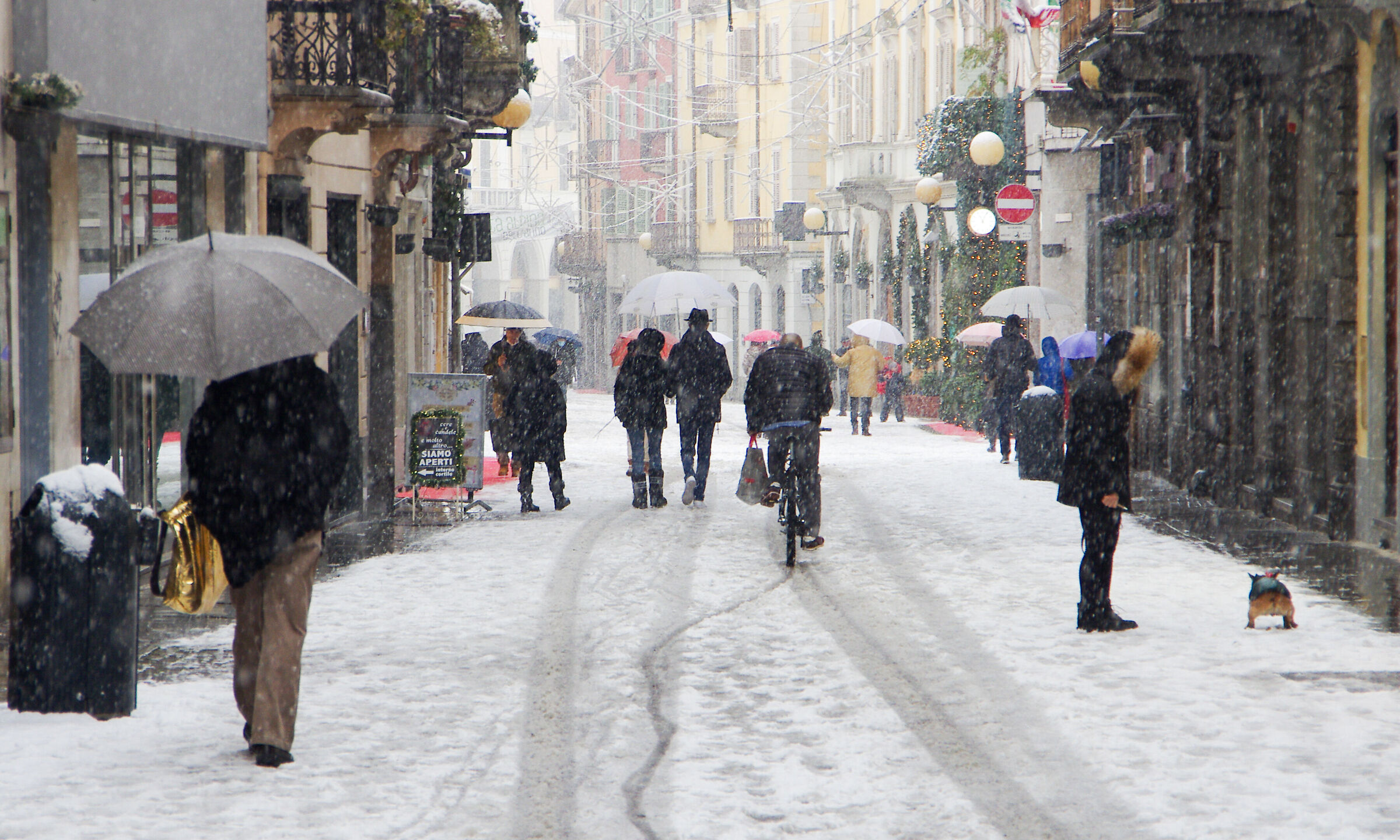 four steps in December