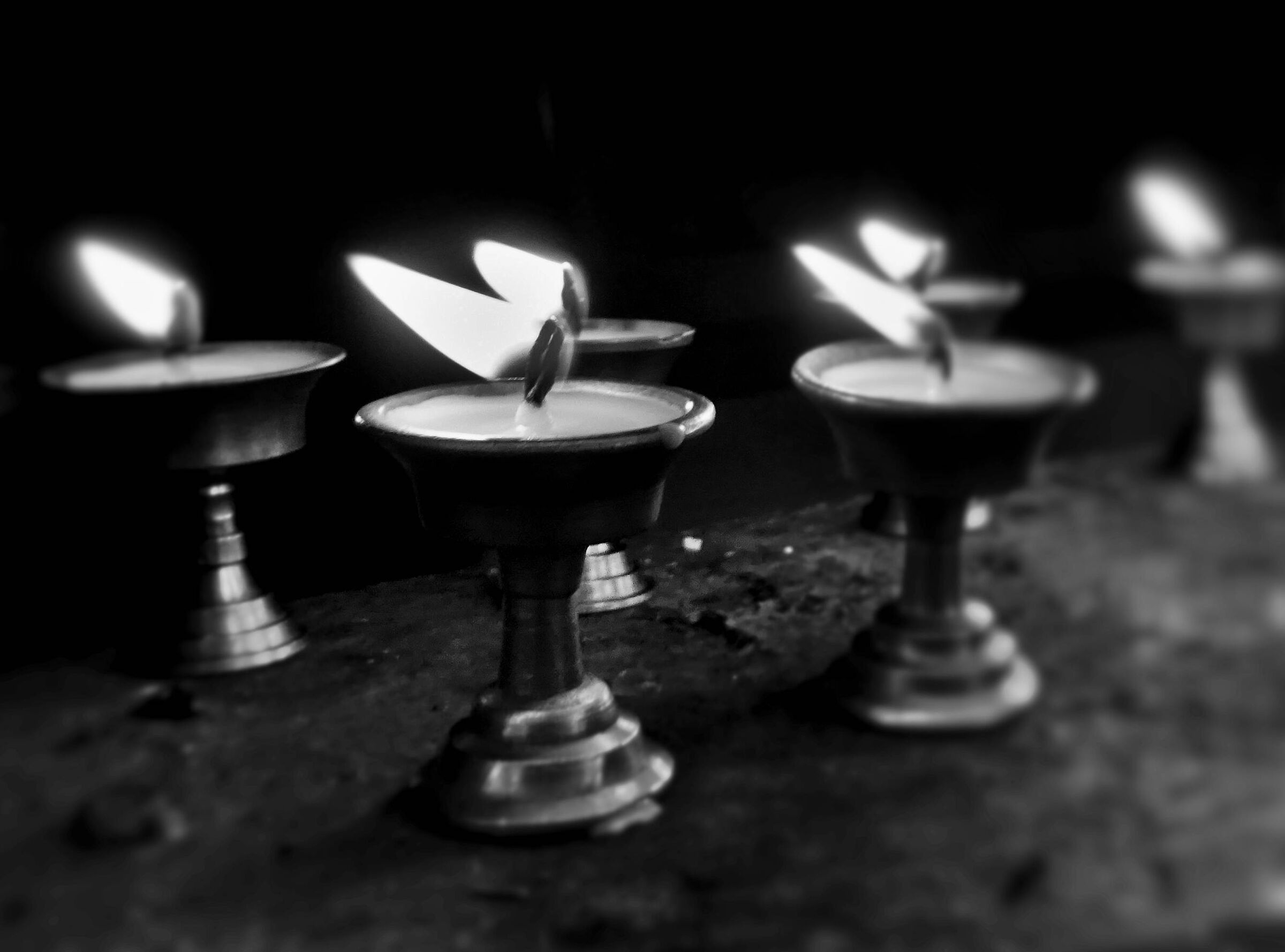 Yak butter candles