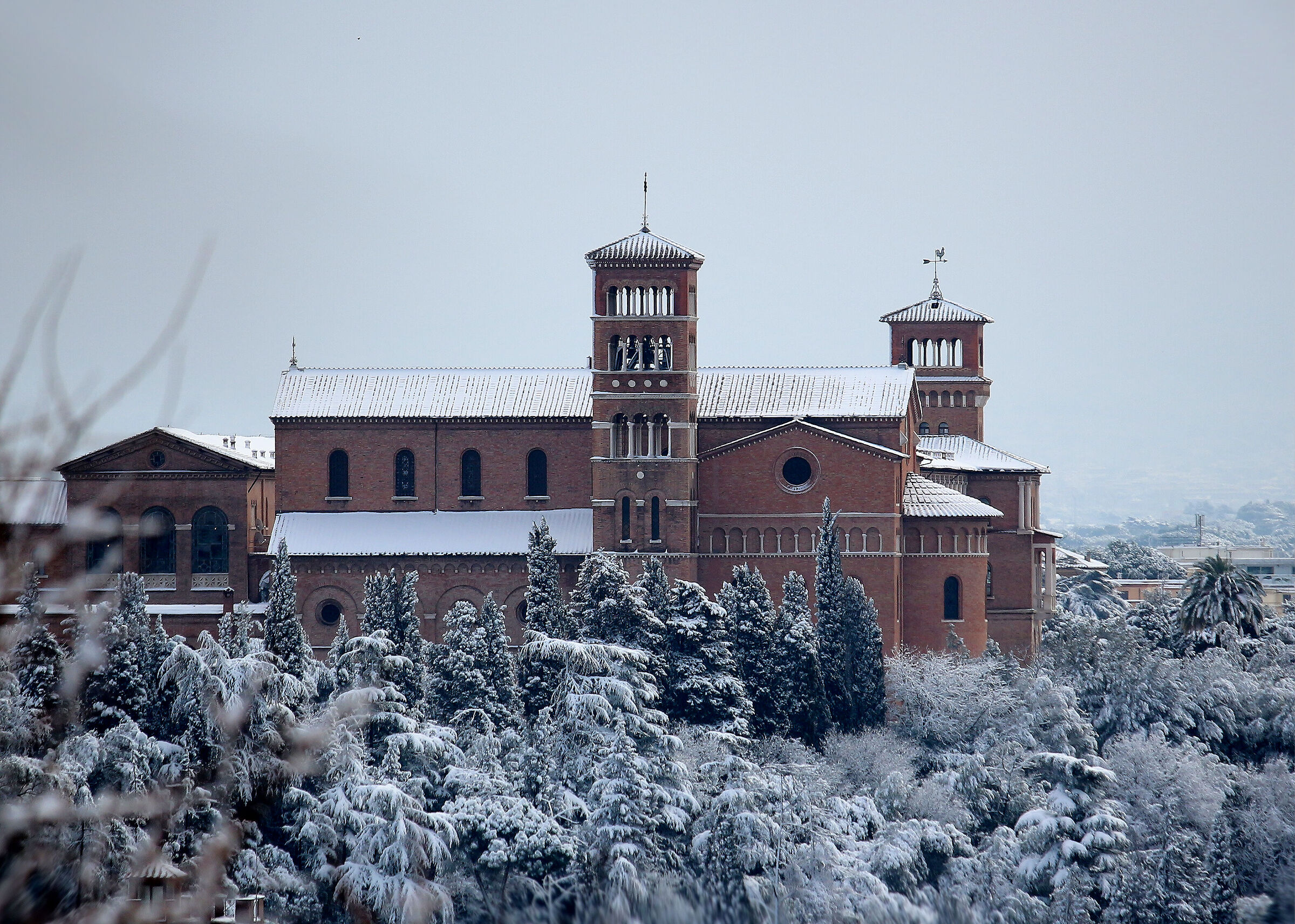 La chiesa di Sant'Anselmo sull'Aventino