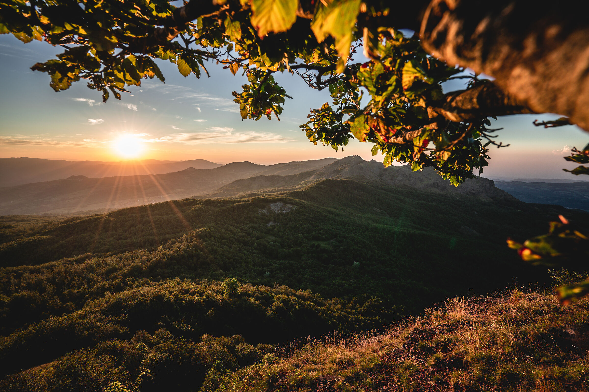 Tramonto Monte Menegosa - Emilian Apennines
