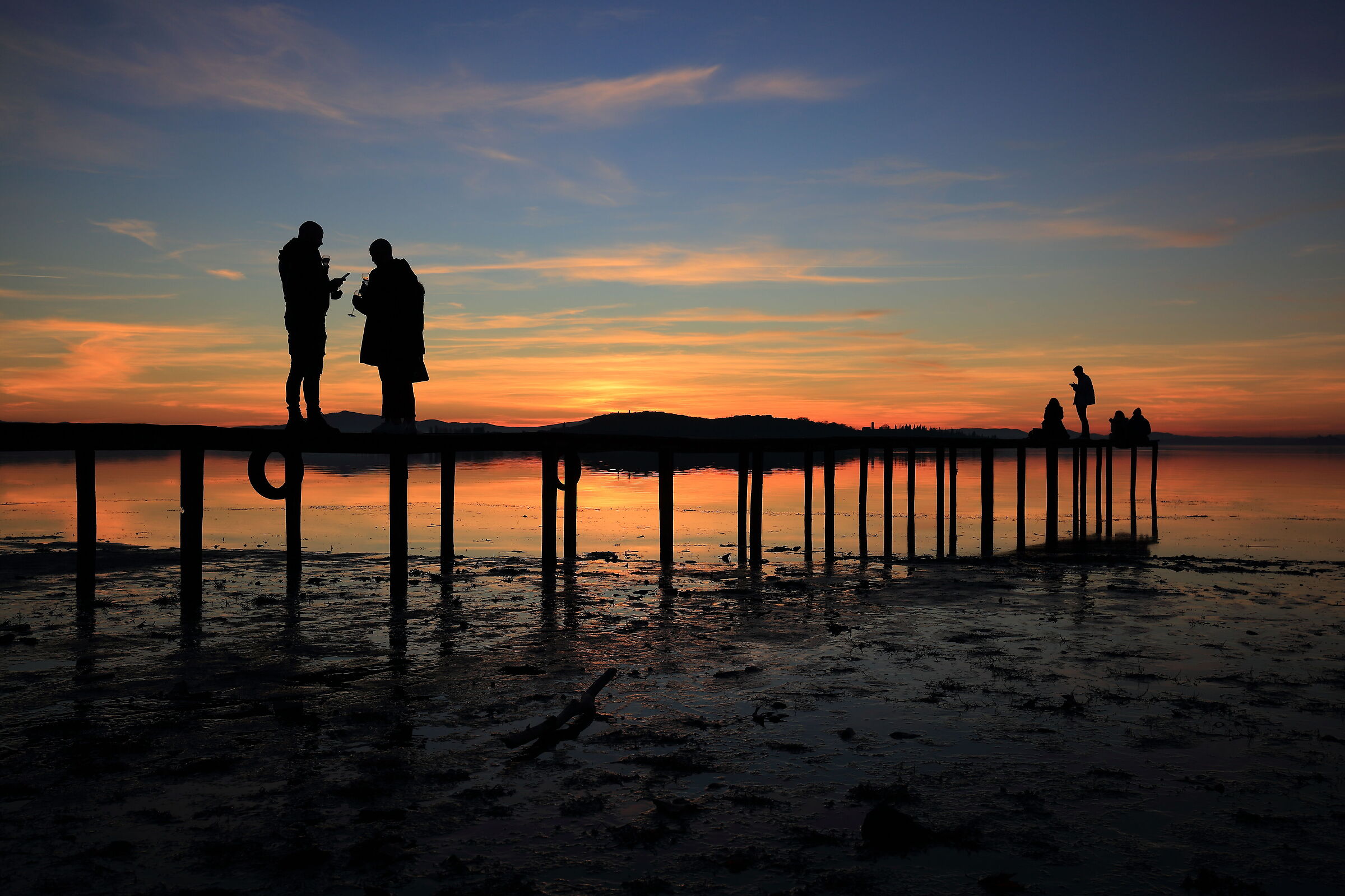 The last sunset of the year ... Cheers.