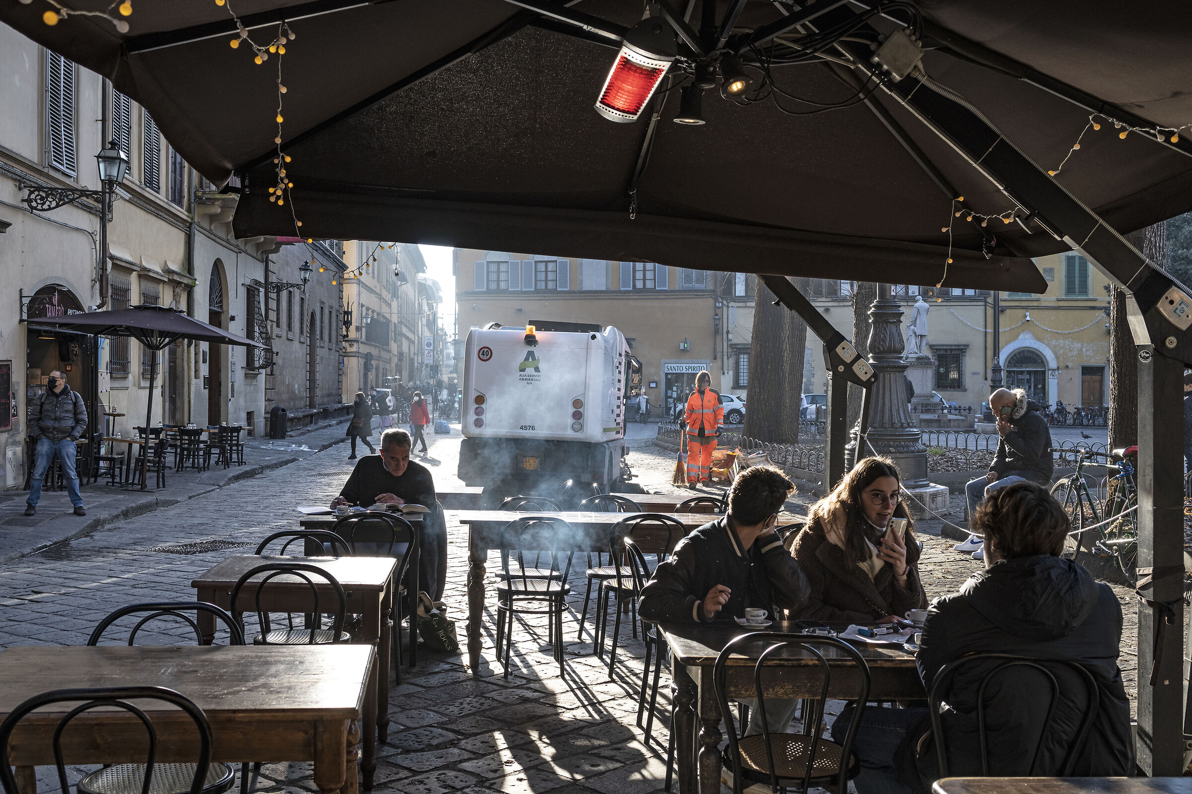 Holy Spirit against the light