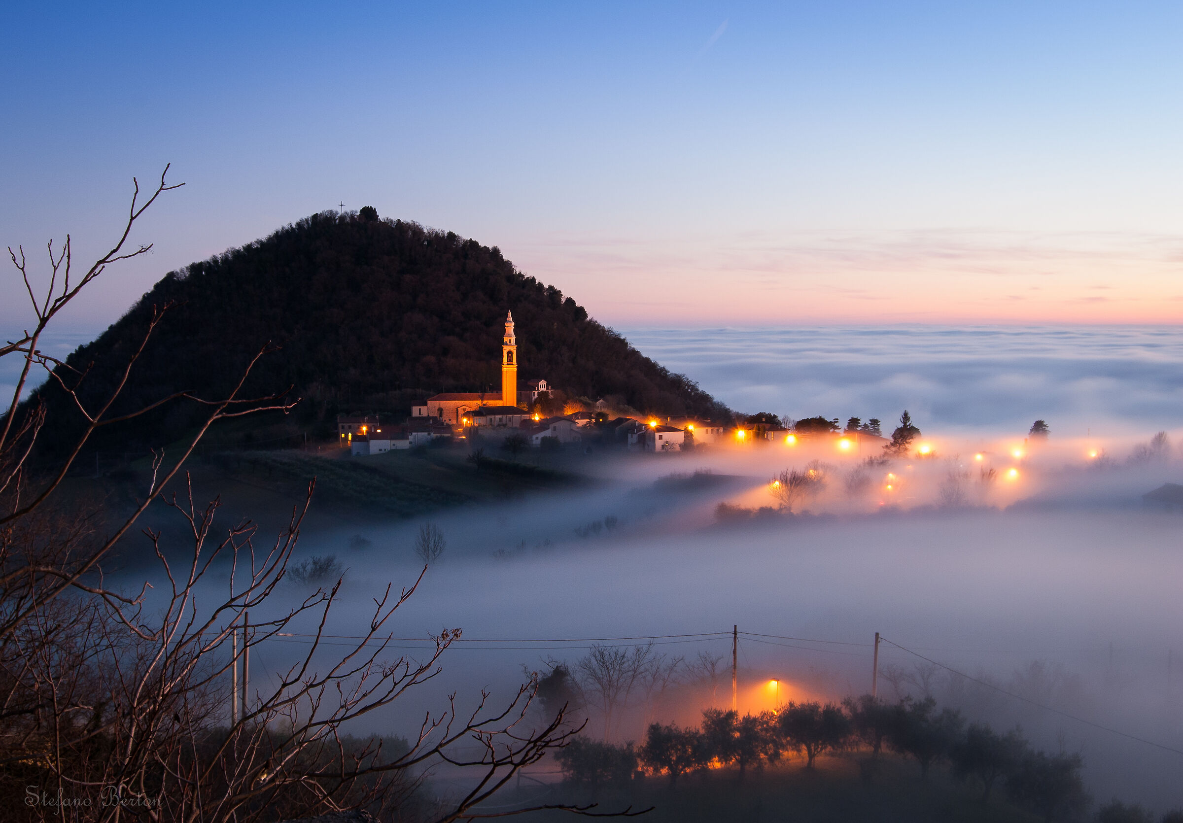 Inversione termica a Calaone