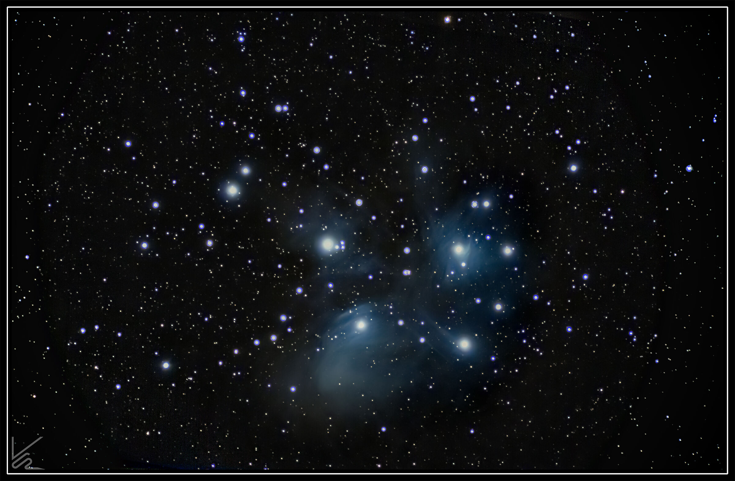 M45 Pleiadi x iniziare bene l'anno :D lol