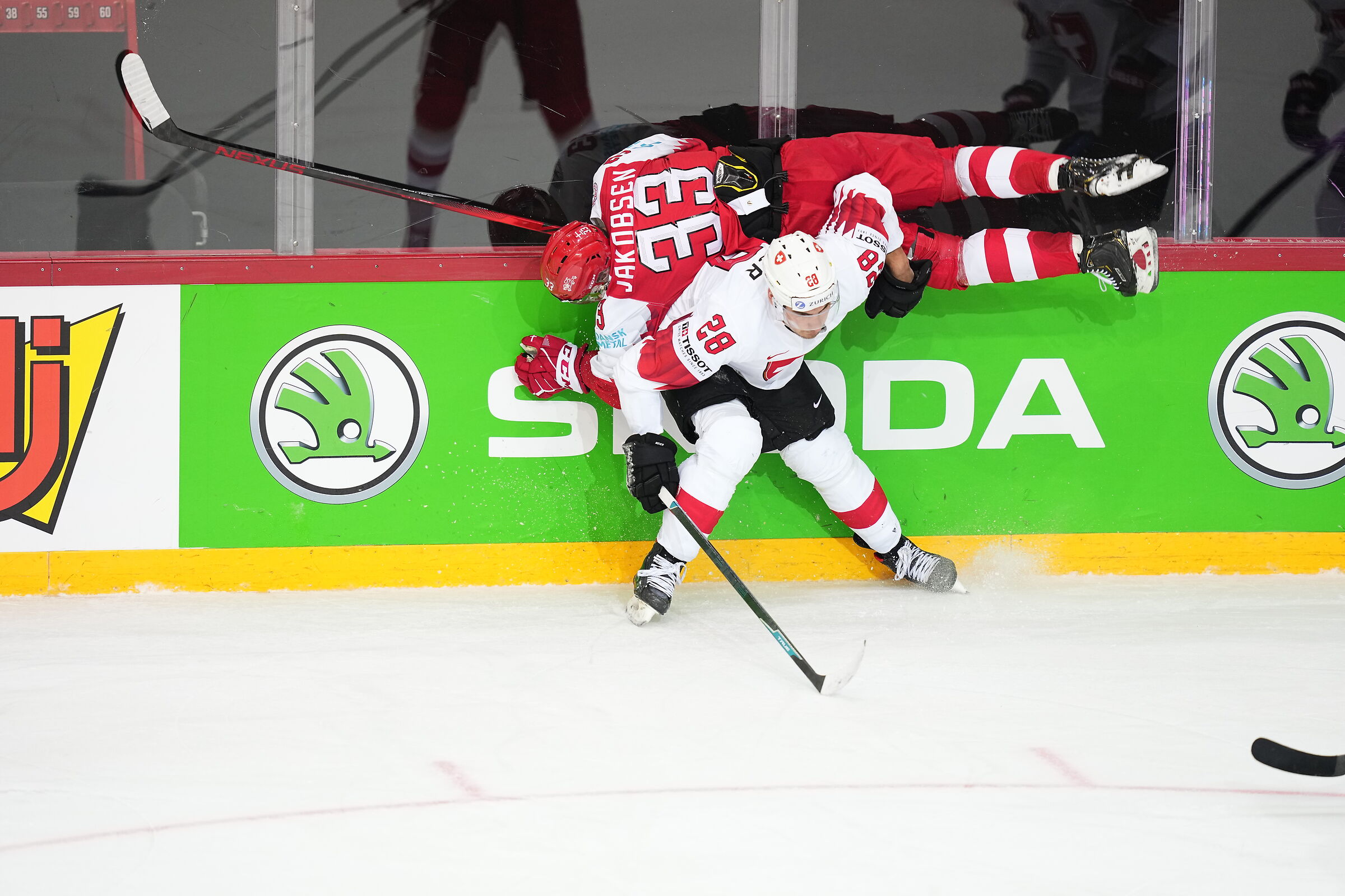 iihf Riga, SUI-DEN, Meier