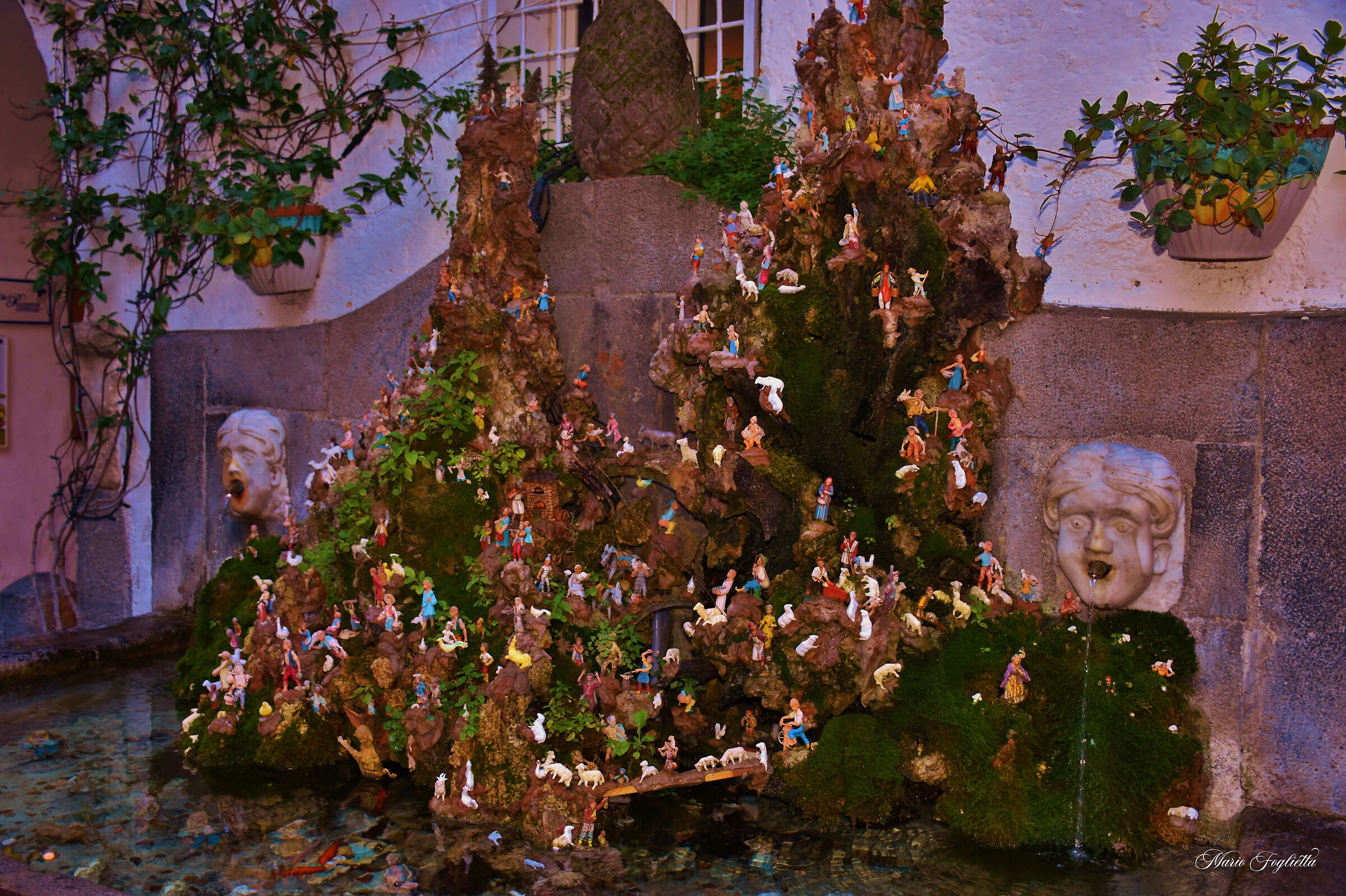 Nativity scene on the Amalfi Coast