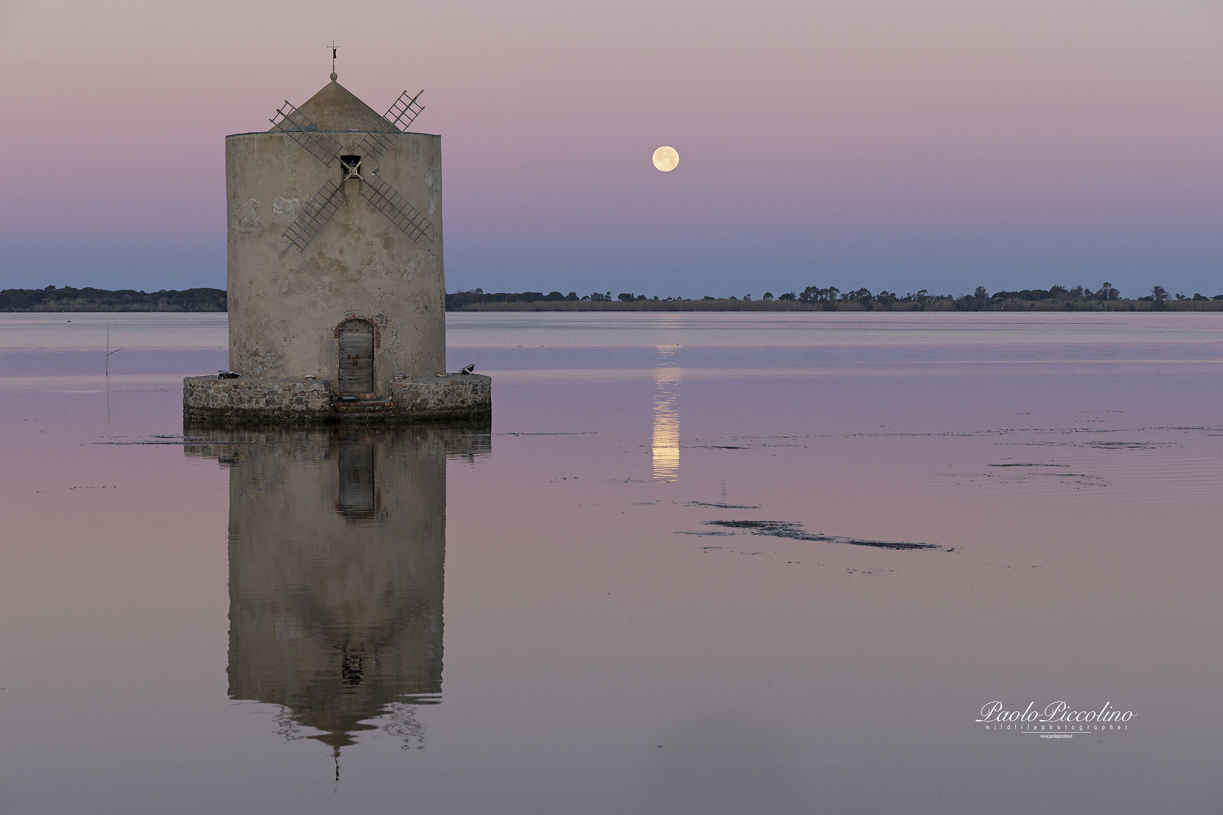 Luna piena a Orbetello