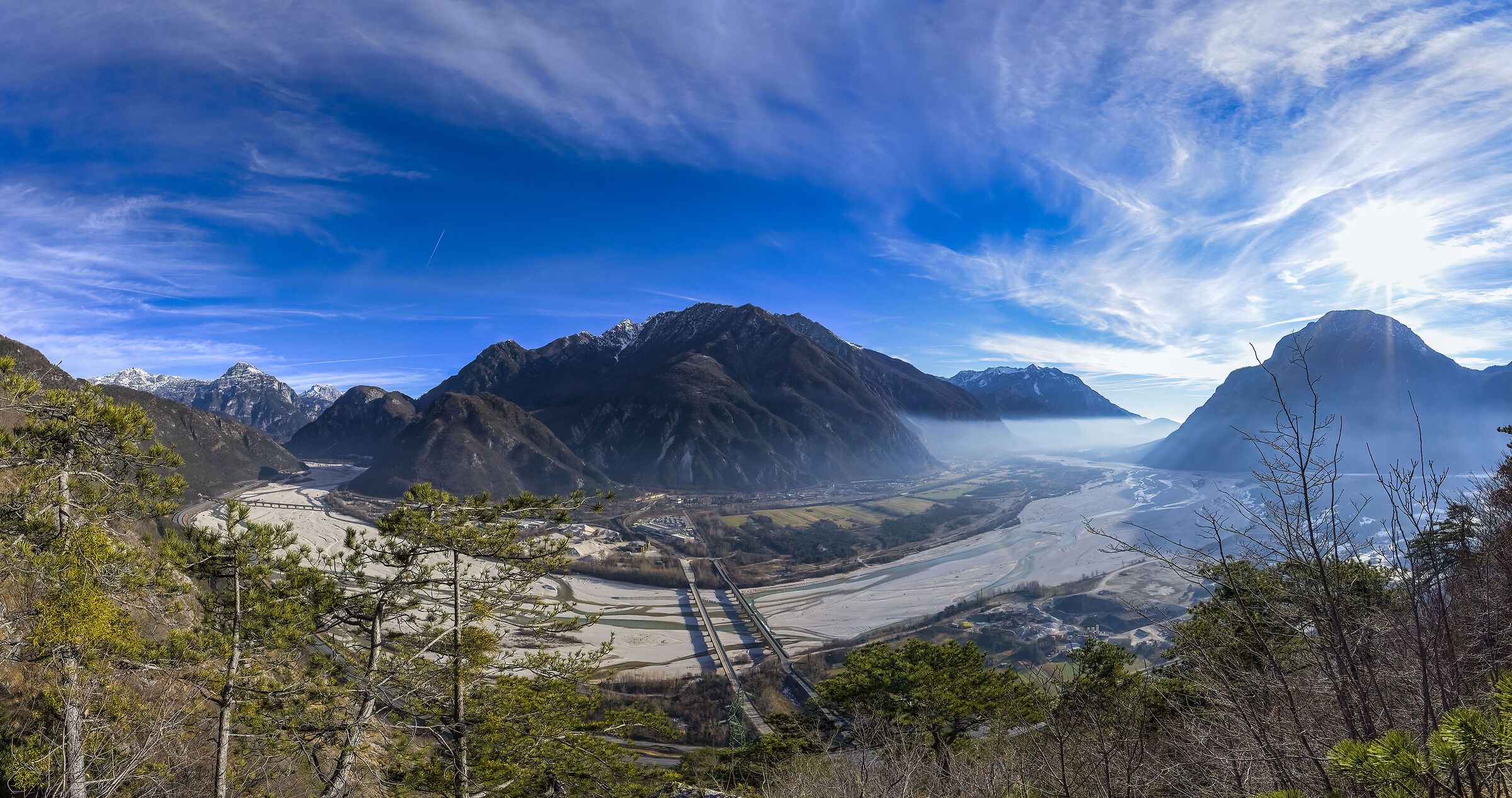 Pano prealpi Giulie dalle Carniche