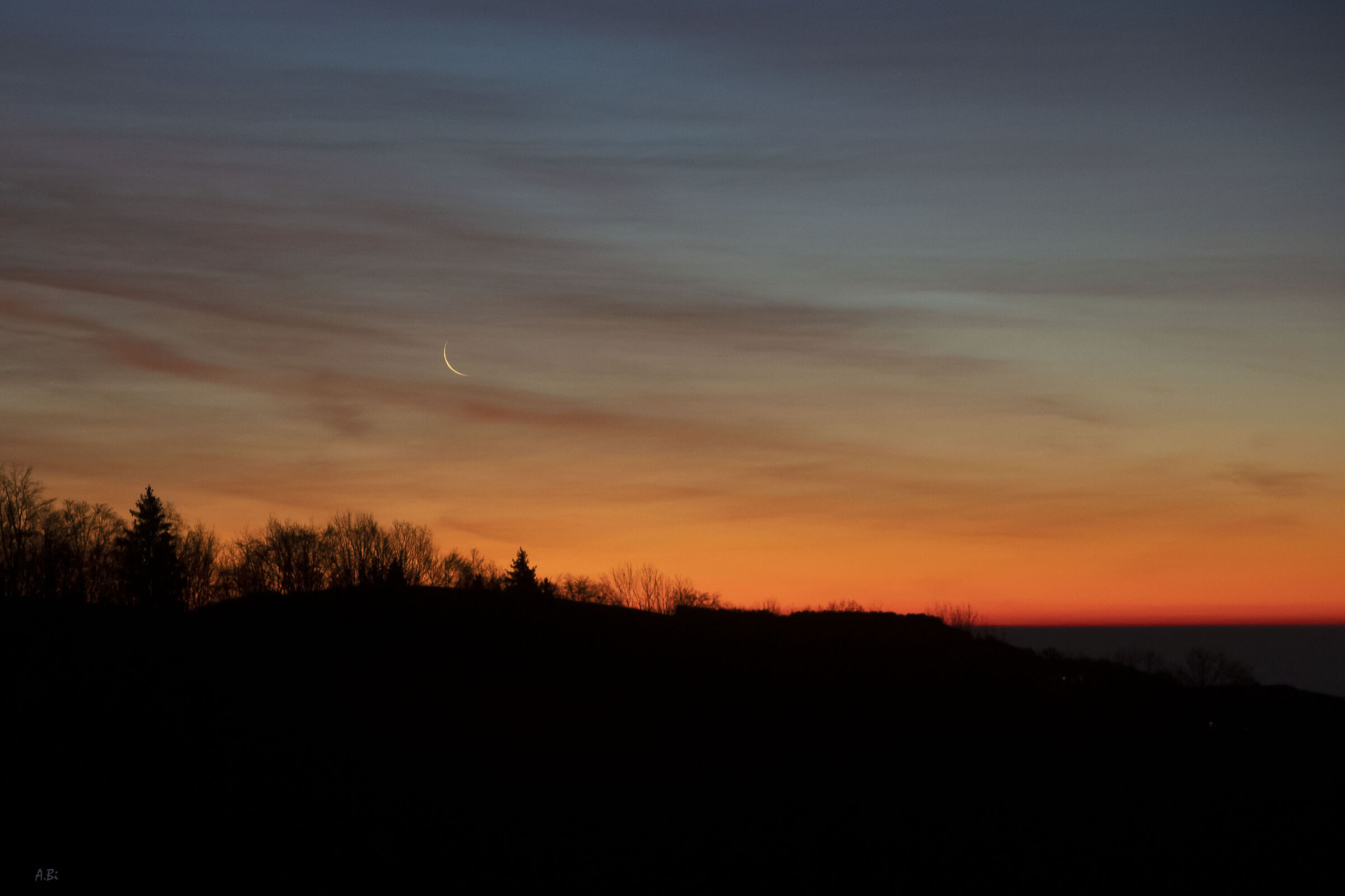 La prima luna dell'anno
