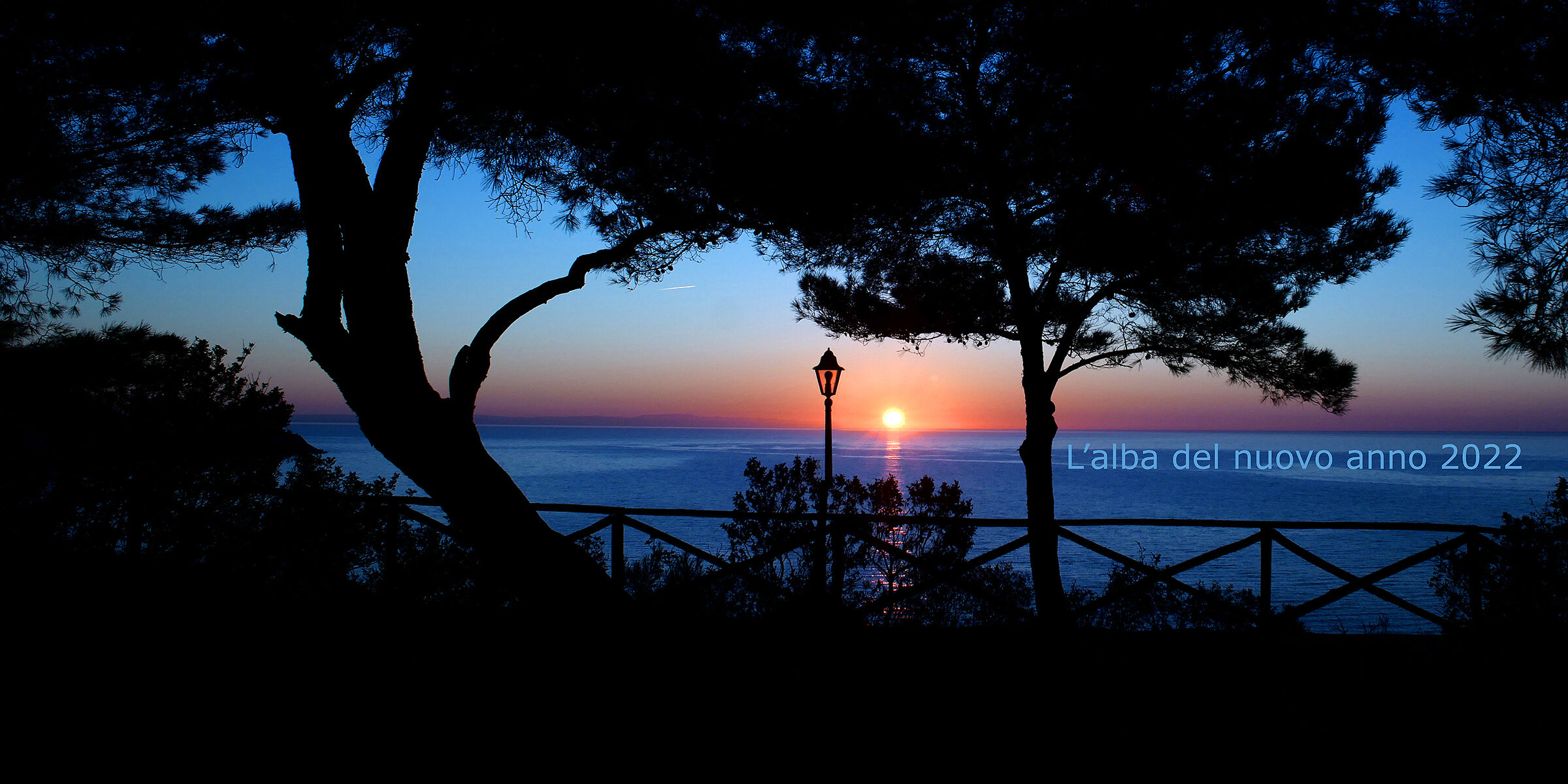 L'alba del nuovo Anno 2022