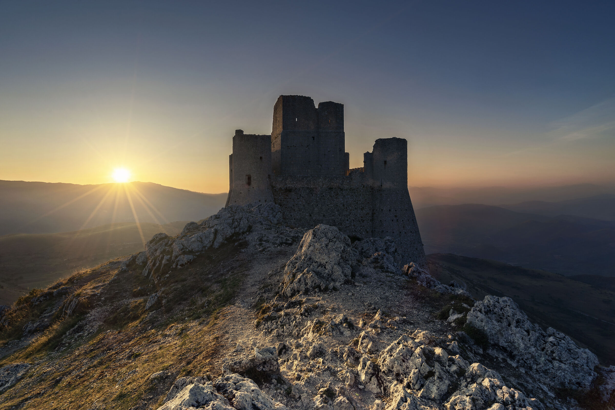 Sunrise at the fortress