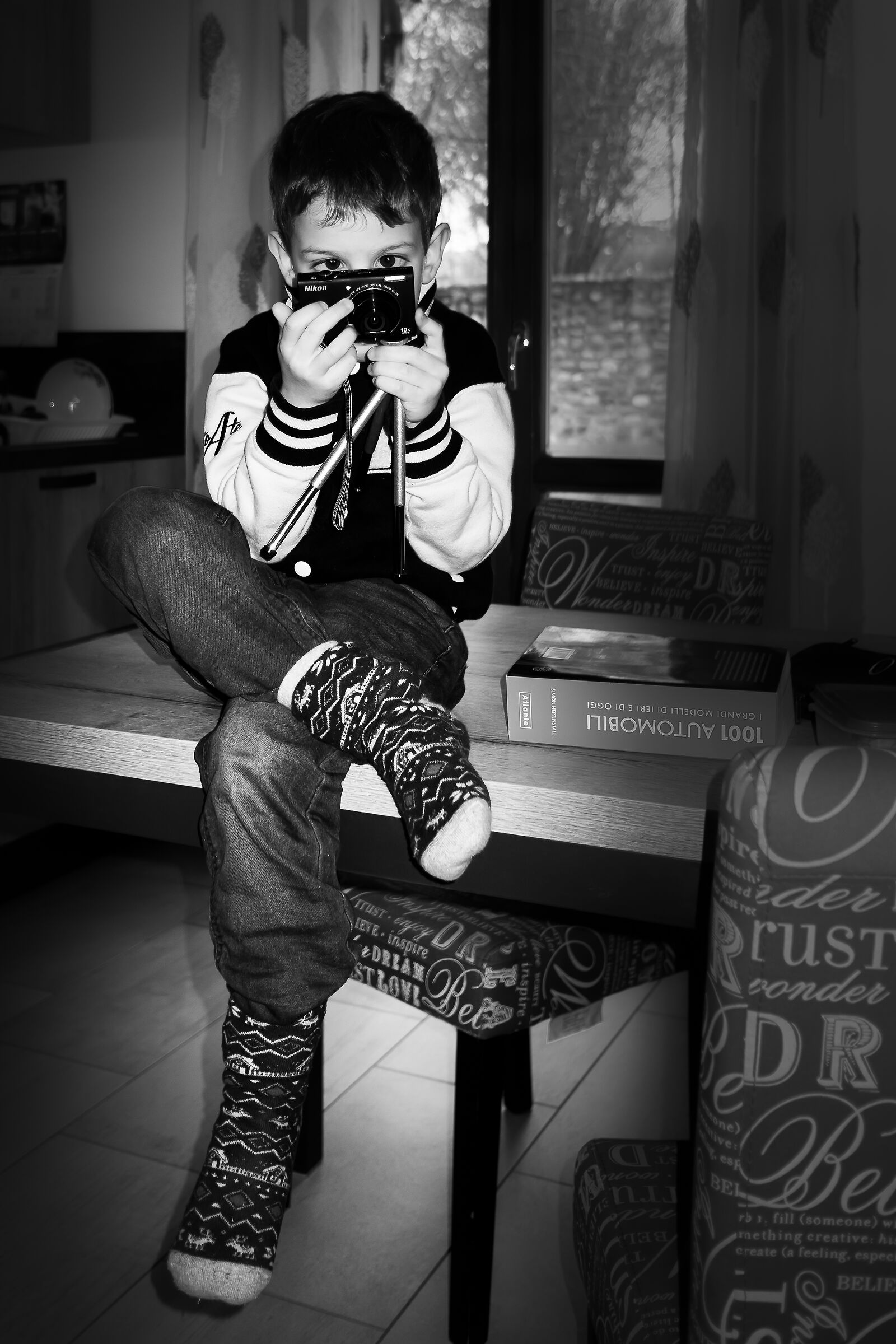 Budding photographer