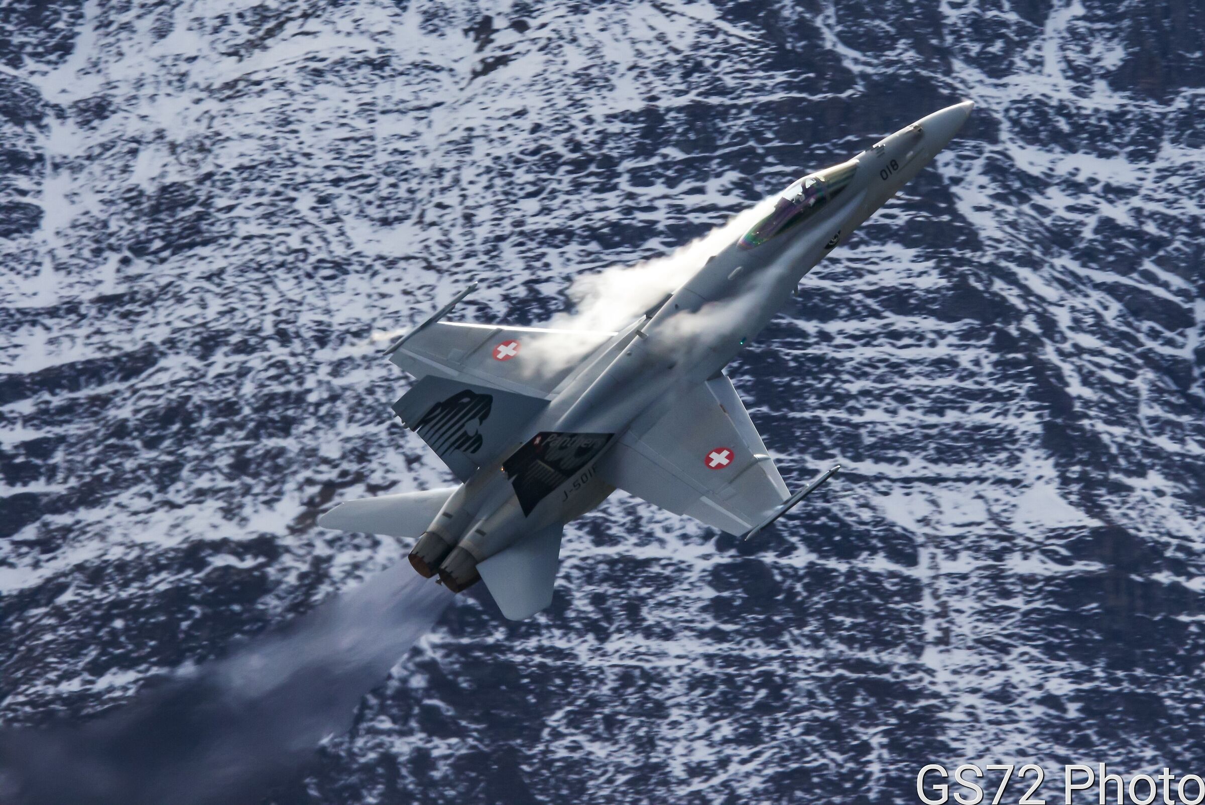 f/a18 Swiss Air Force ,Axalp 2021