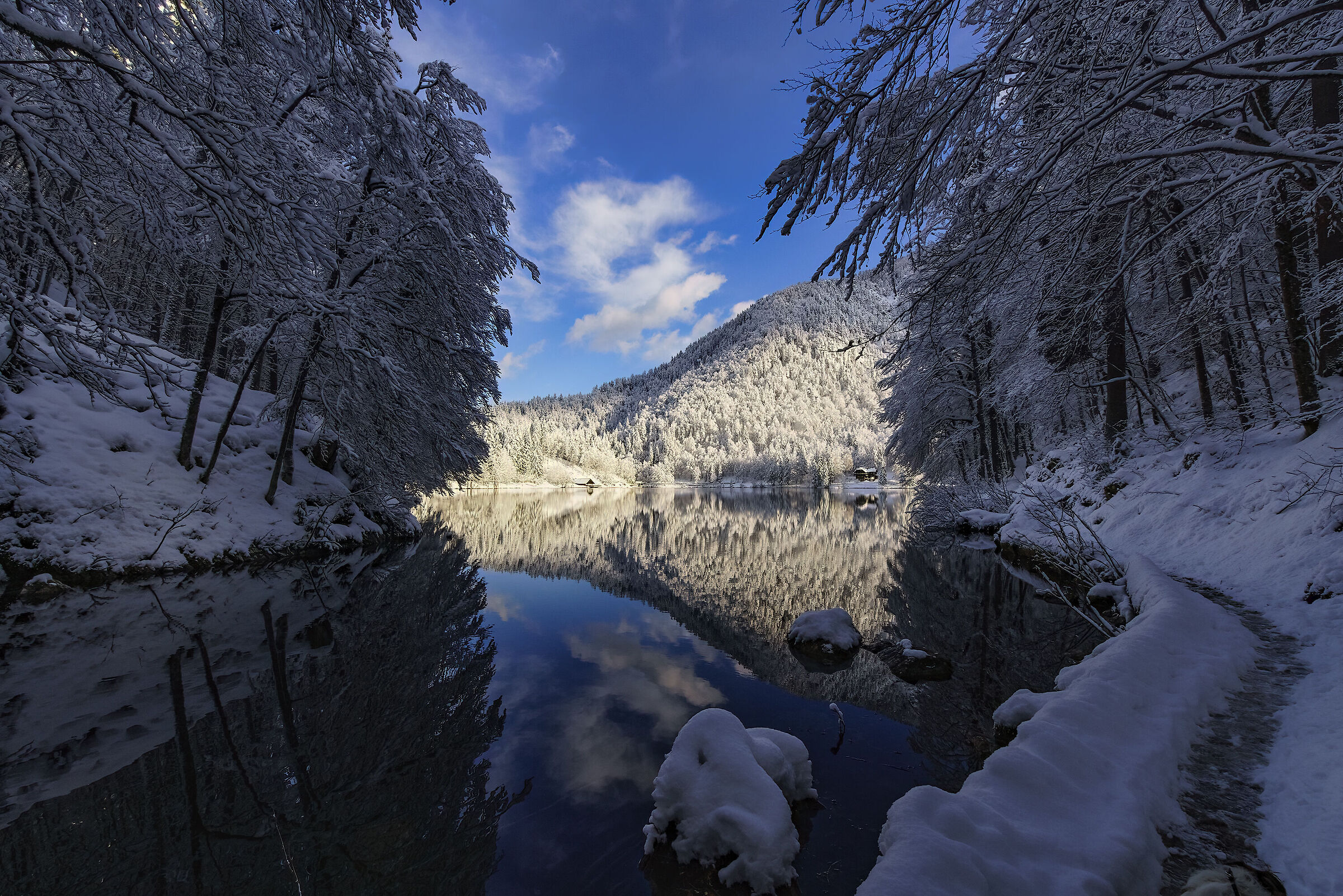 Lago inferiore di fusine