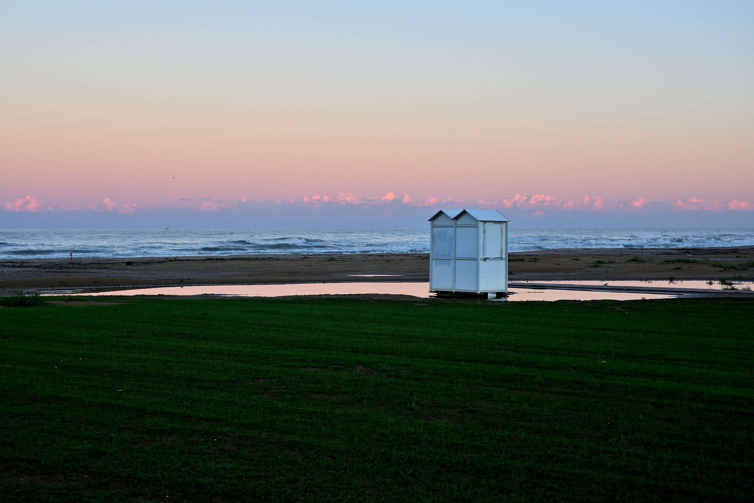 Twilight on the beach