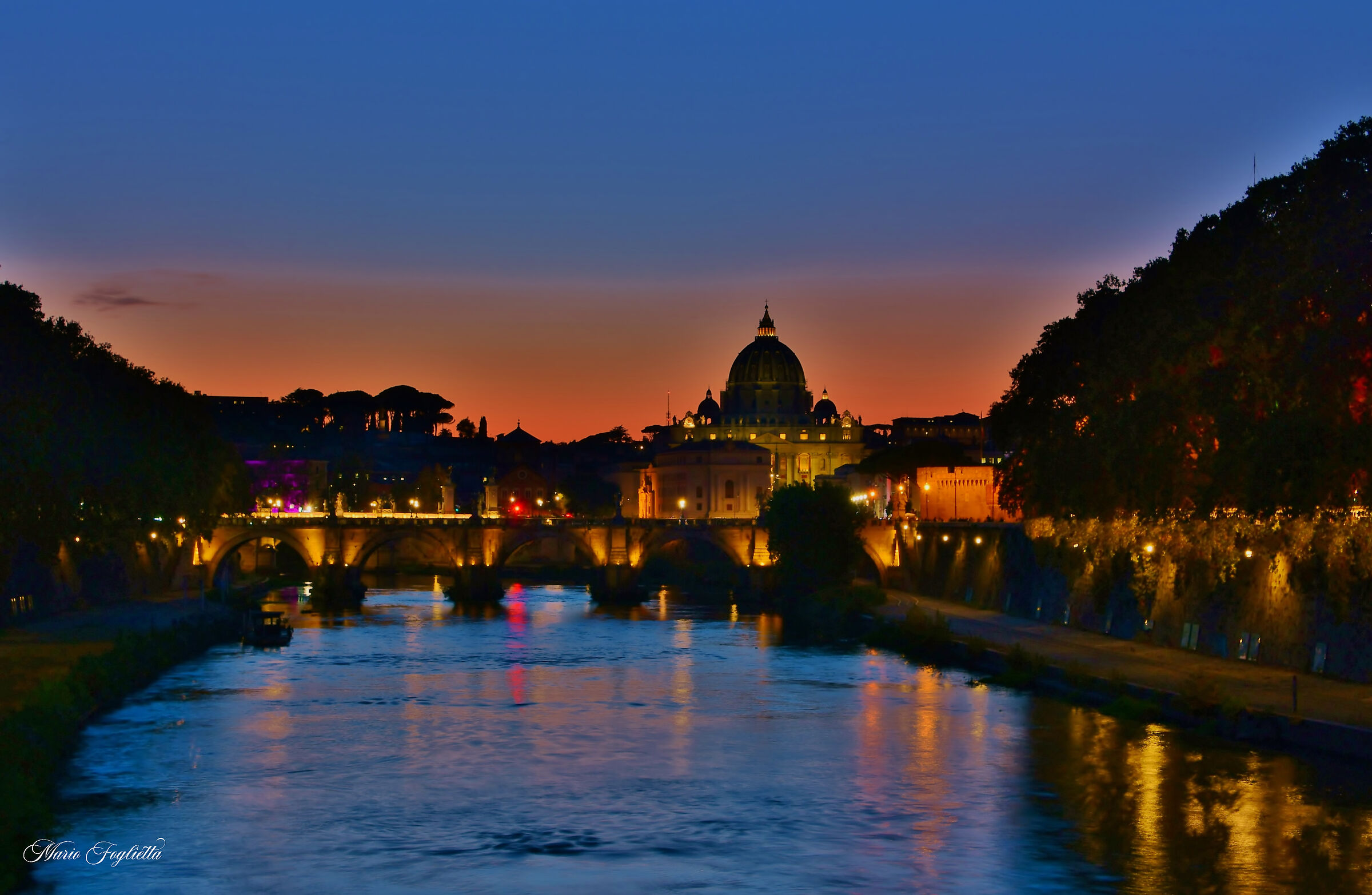 Tramonto sur Cupolone