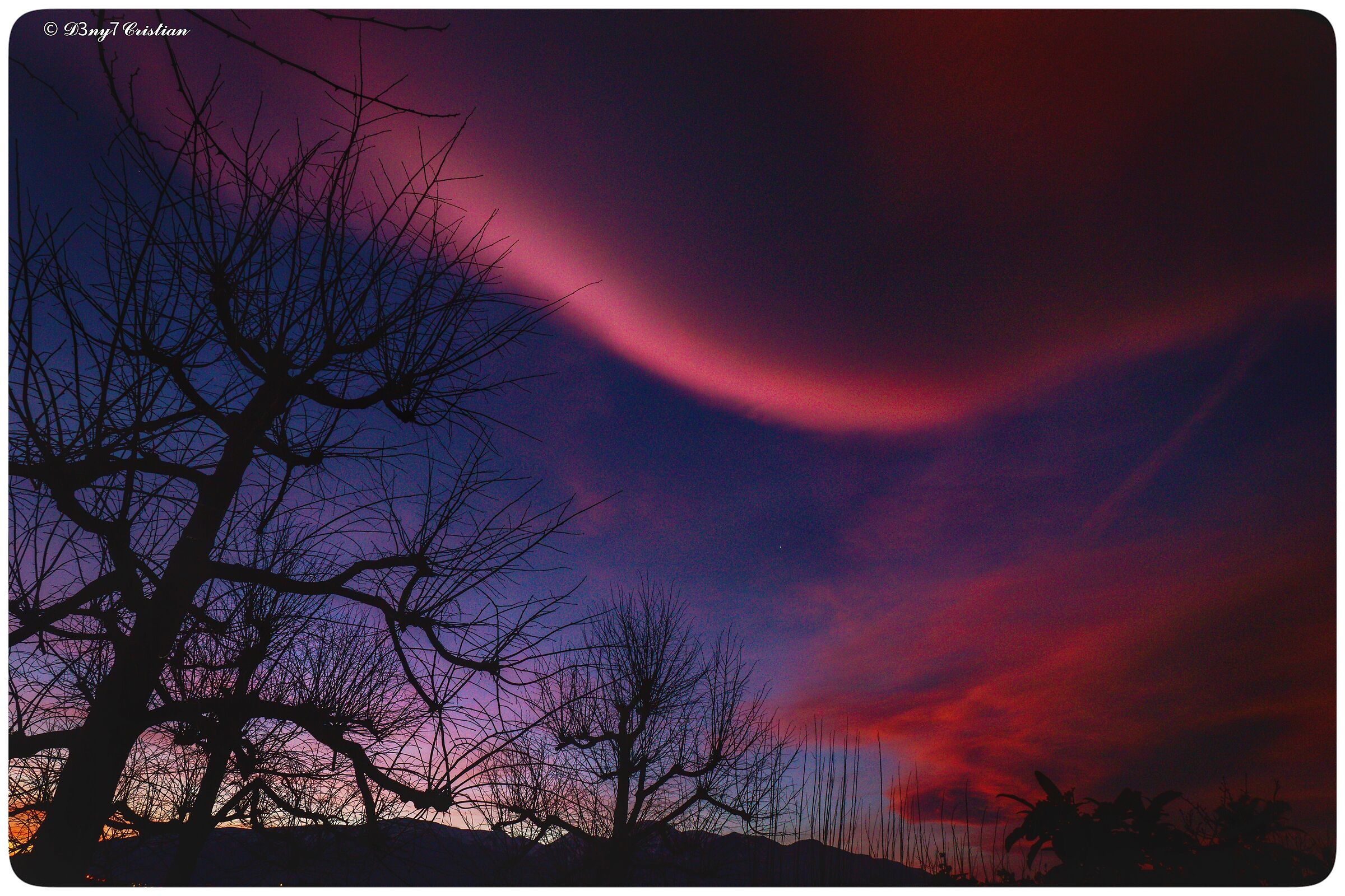 Tramonto particolare..