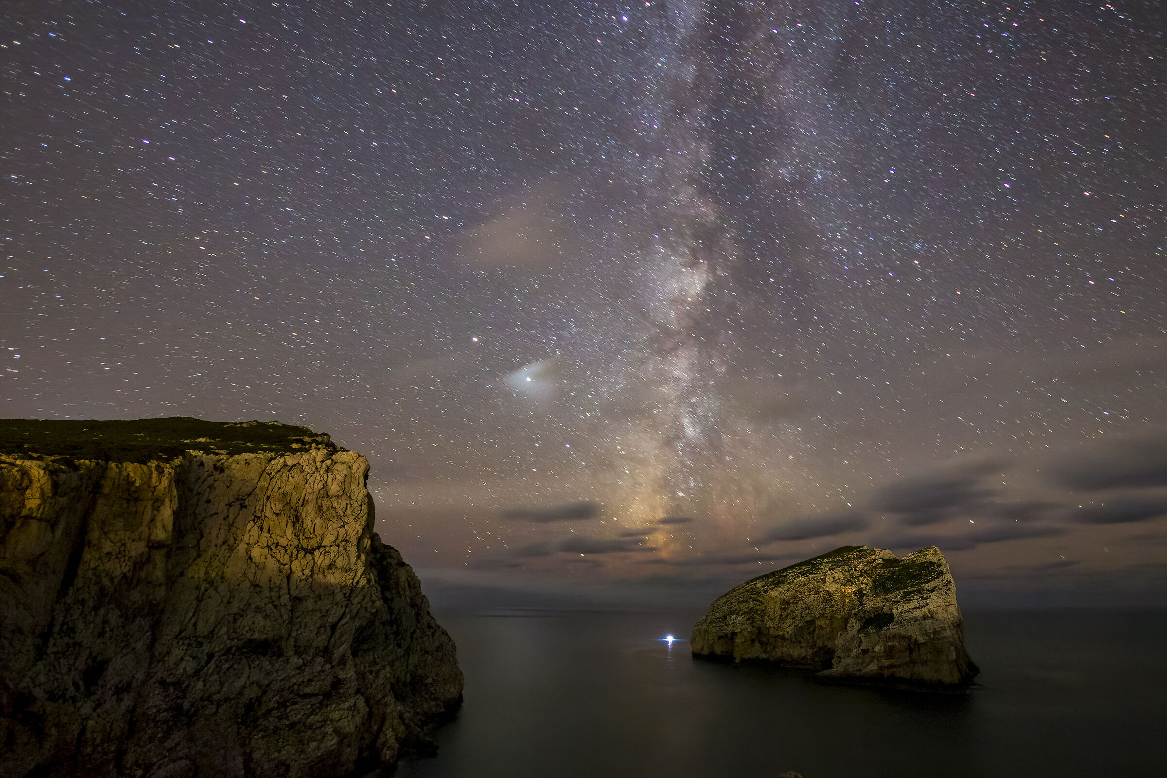 Milky Way in Capo Caccia