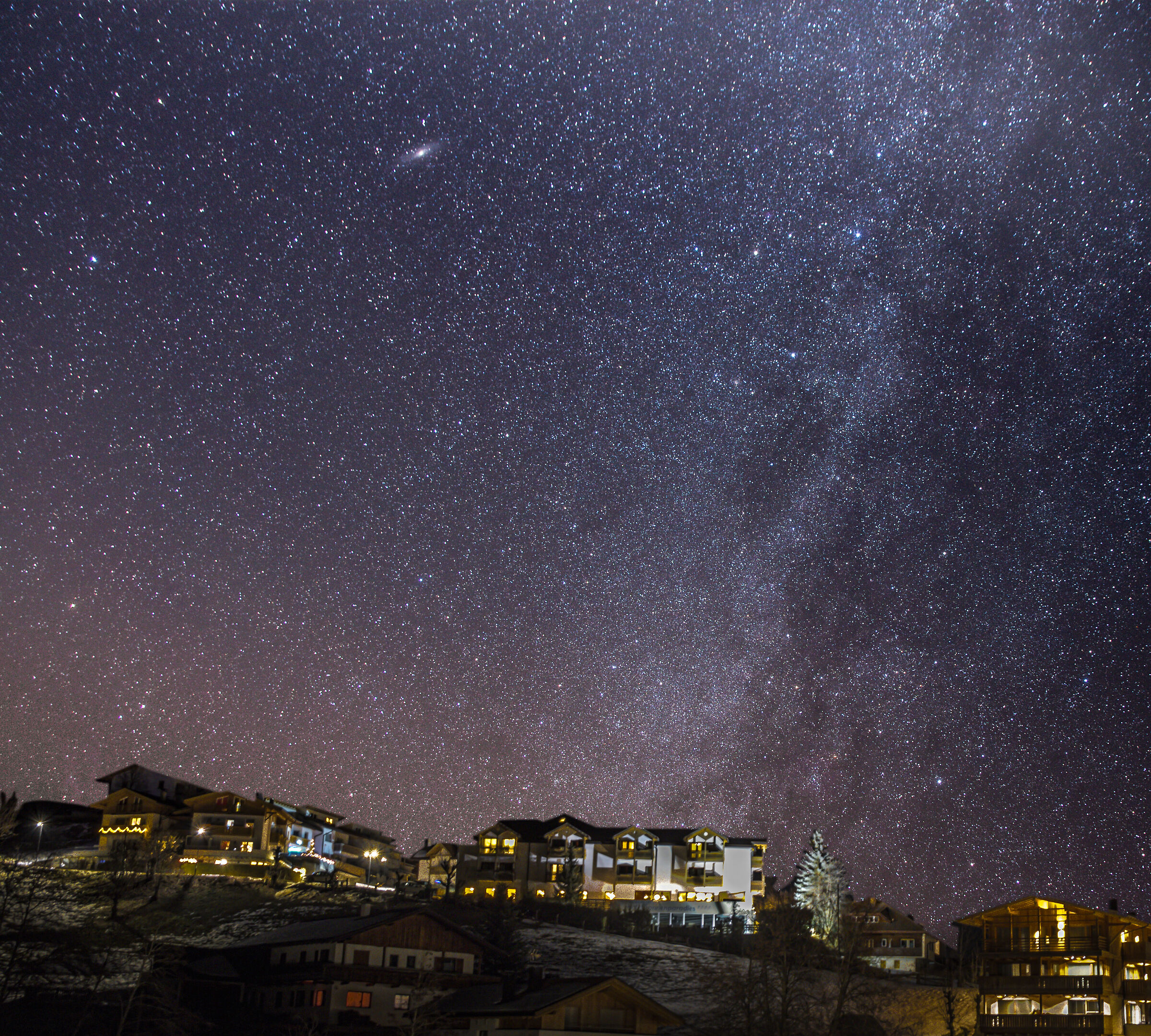 Andromeda and Milky Way