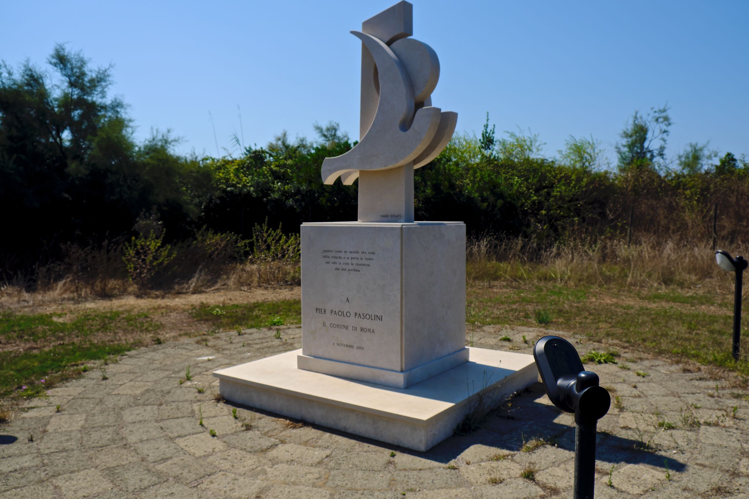 Cippo funerario. P.P.P.