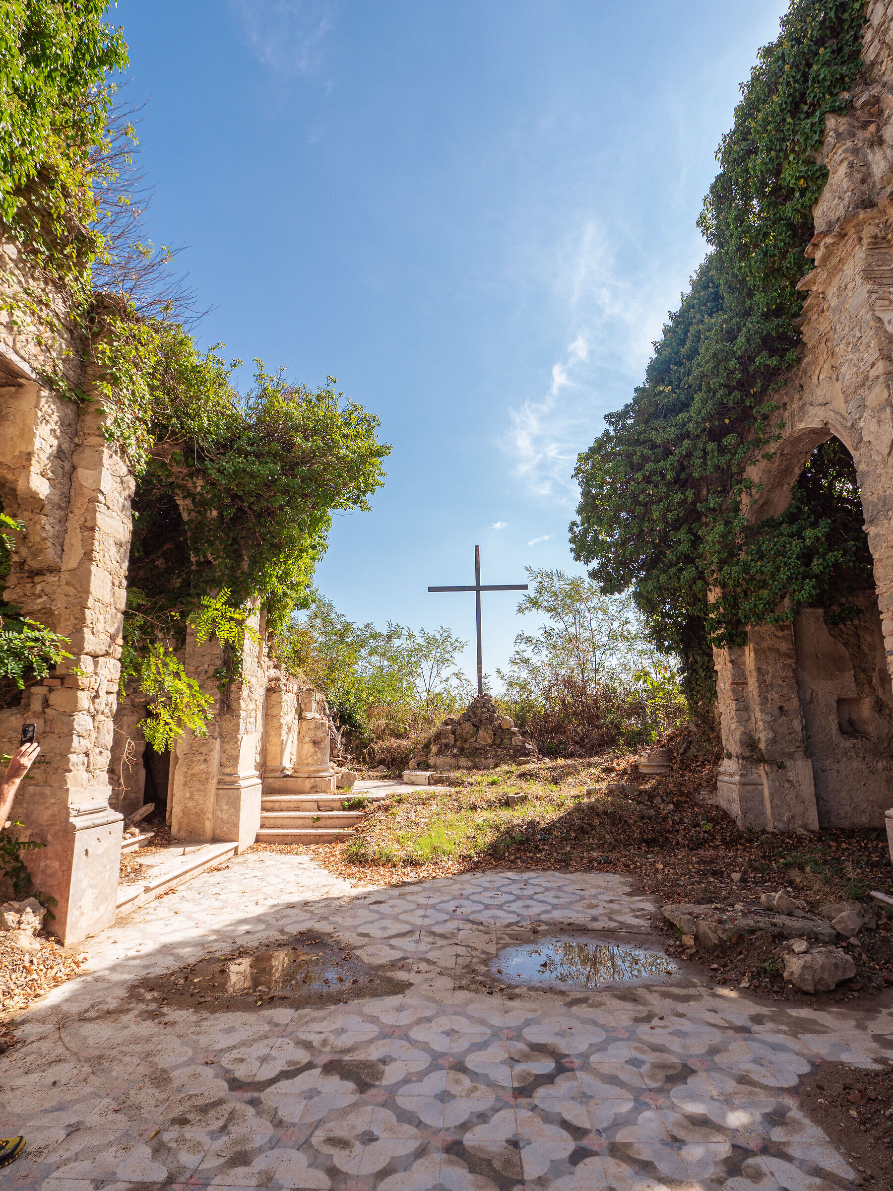 broken church