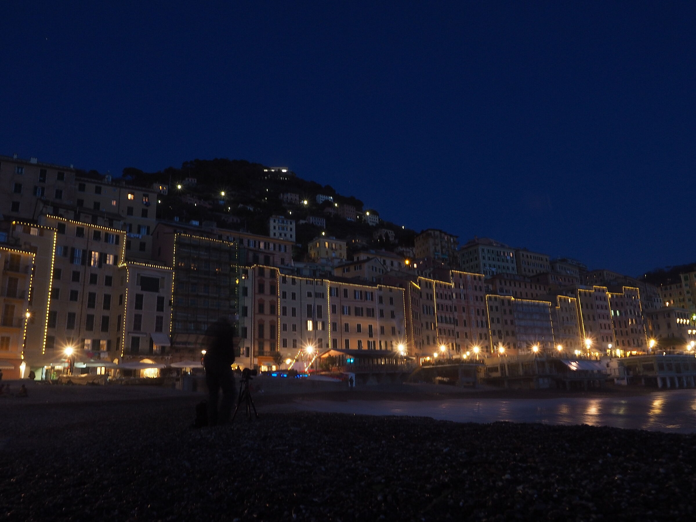 Camogli in veste natalizia