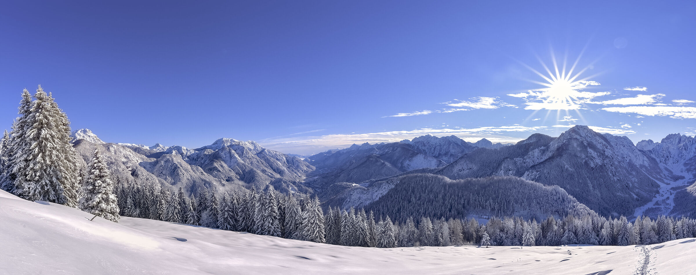 Nevicata del 06_01_2022 alpi Giulie e Carniche