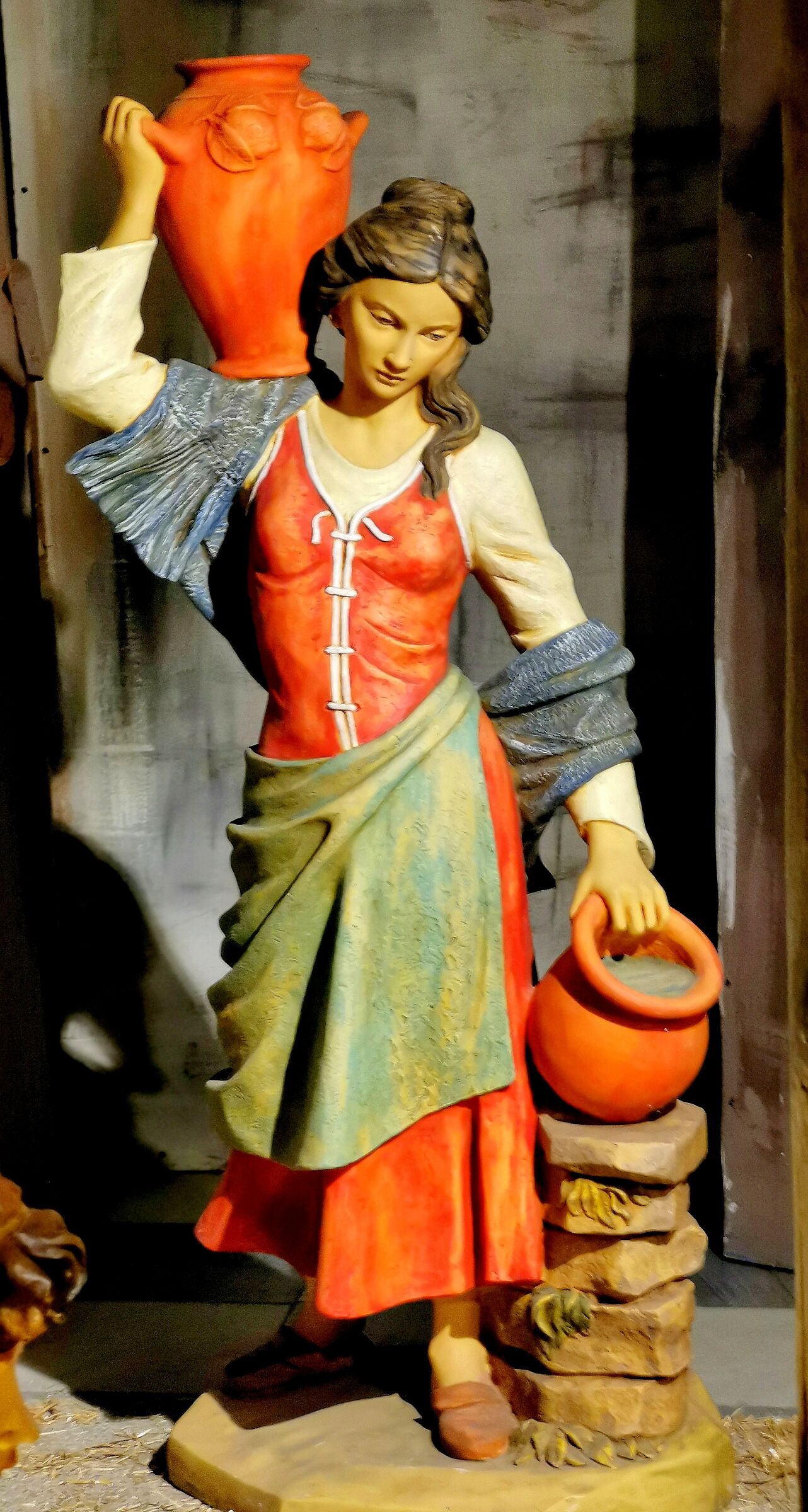 Presepe ligure: particolare