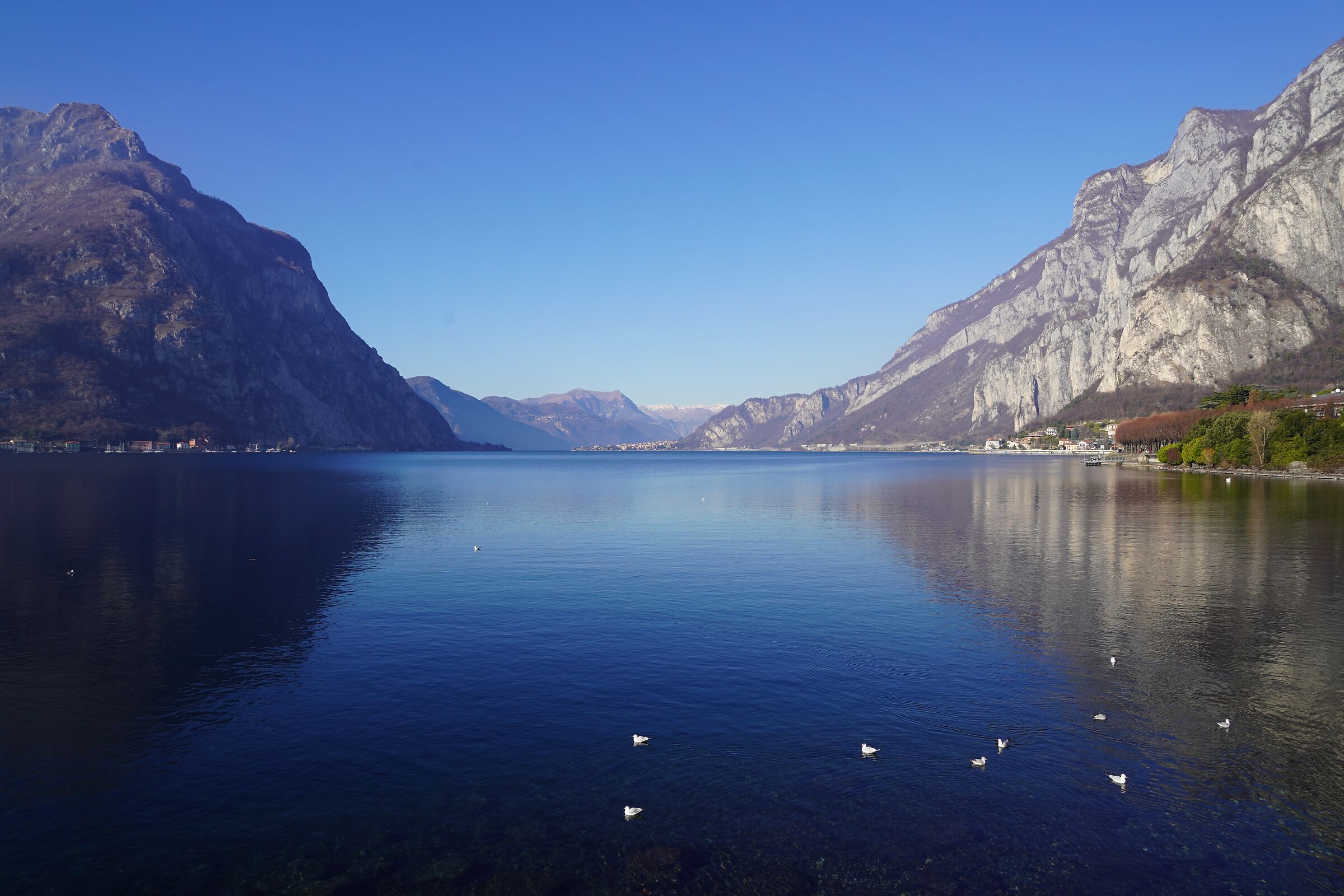 Lake Lecco January 2022