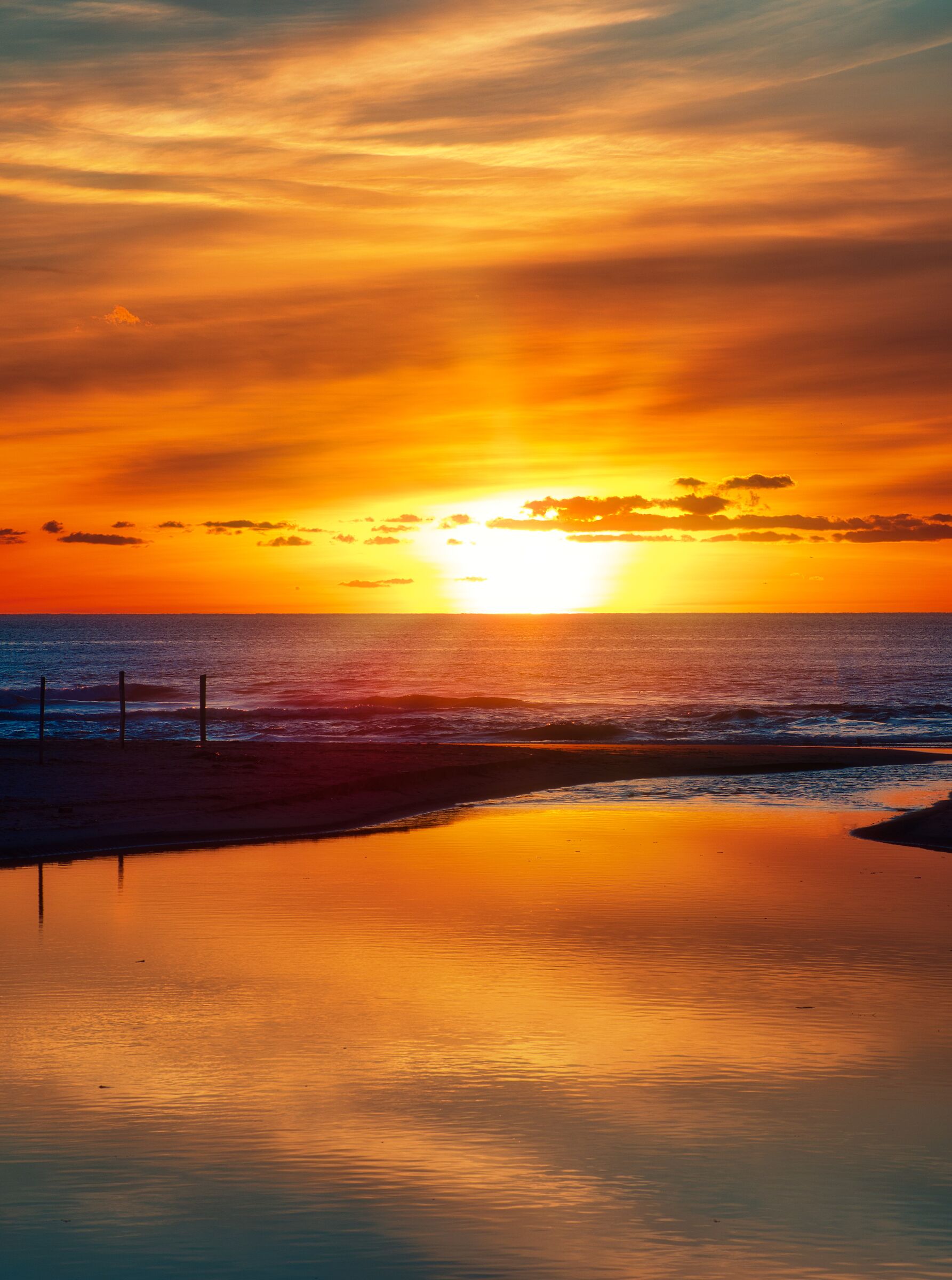 When the sun goes to sleep